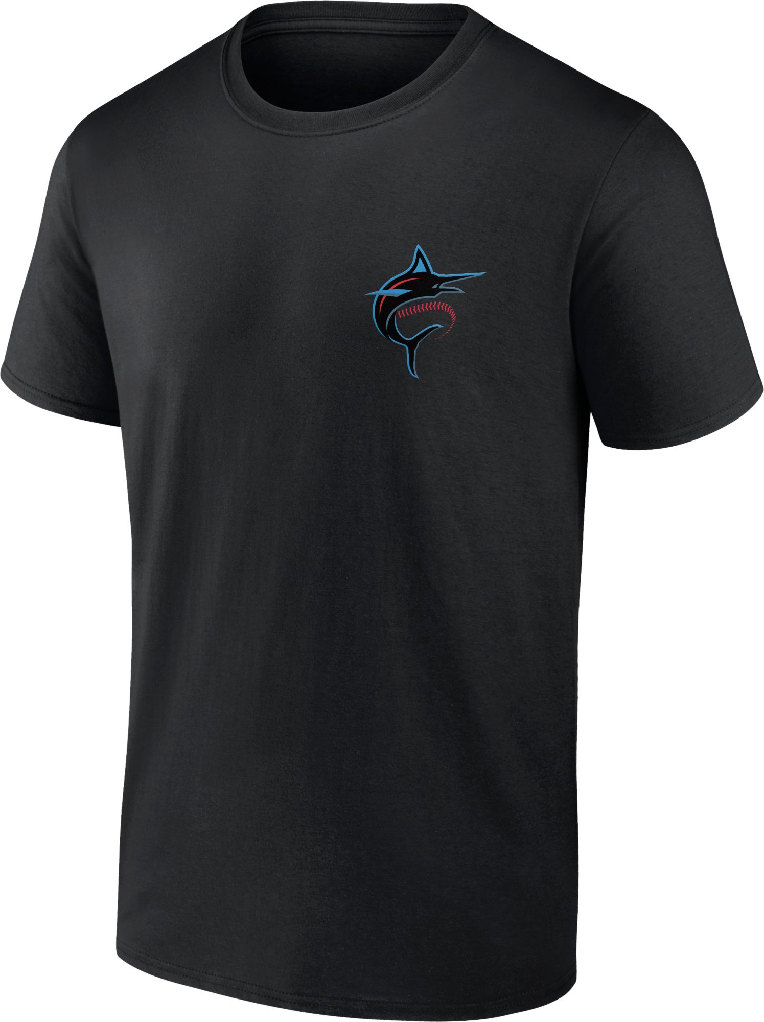 MLB Men's Miami Marlins Black Bring It T-Shirt product image