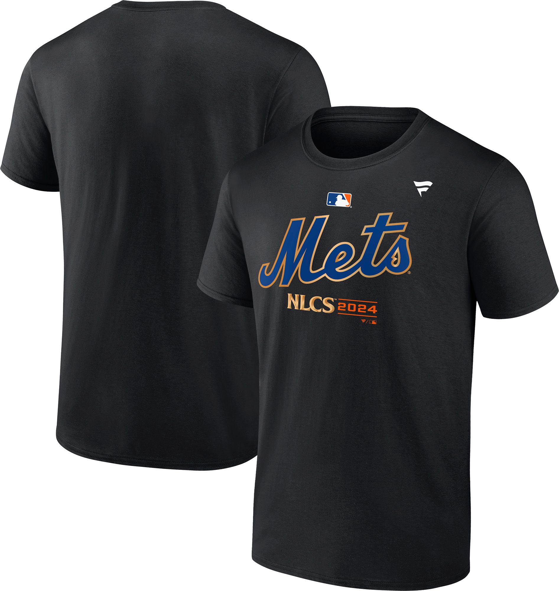 MLB Team Apparel Men's 2024 Division Series Champs New York Mets Black Locker Room T-Shirt product image