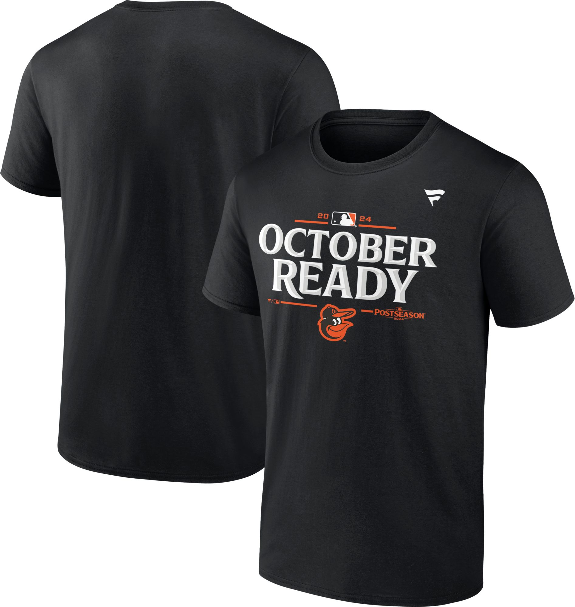 MLB Team Apparel Adult Baltimore Orioles 2024 Postseason Participant Black Locker Room T-Shirt product image
