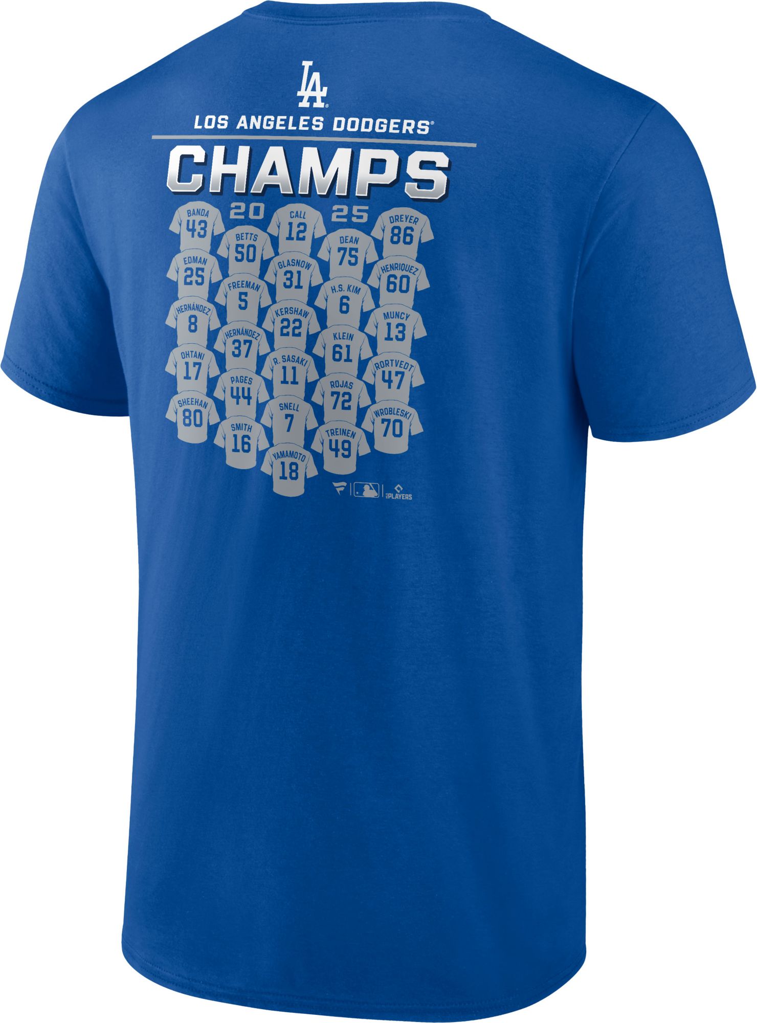 Dodgers 2025年ワールドシリーズTシャツ Lサイズ Men's Los Angeles