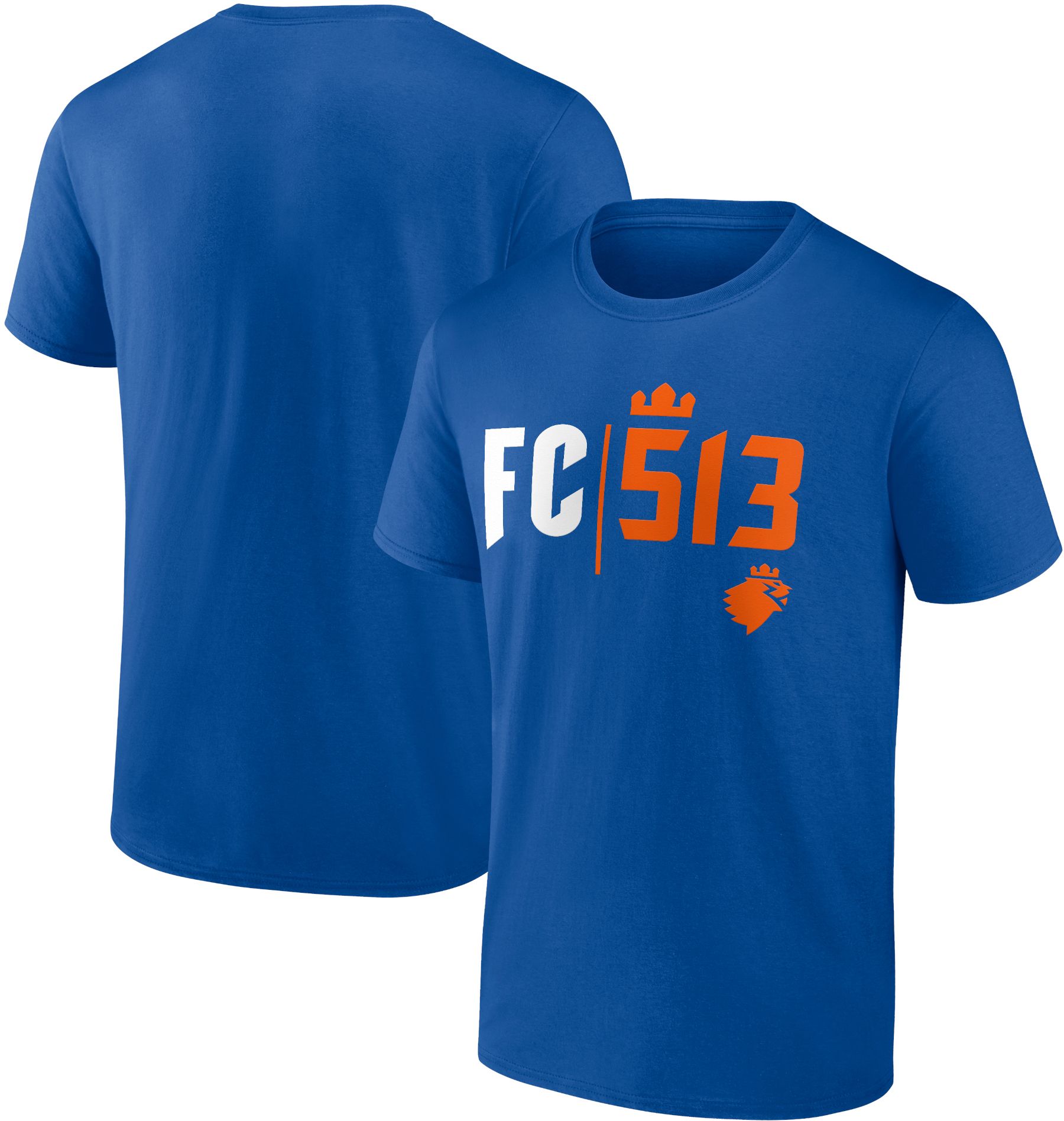 MLS FC Cincinnati Team Chant Royal T-Shirt product image