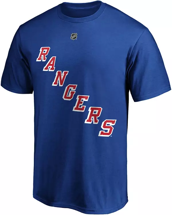Fanatics NHL New York Rangers Adam Fox #23 T-Shirt - Royal - S (Small)