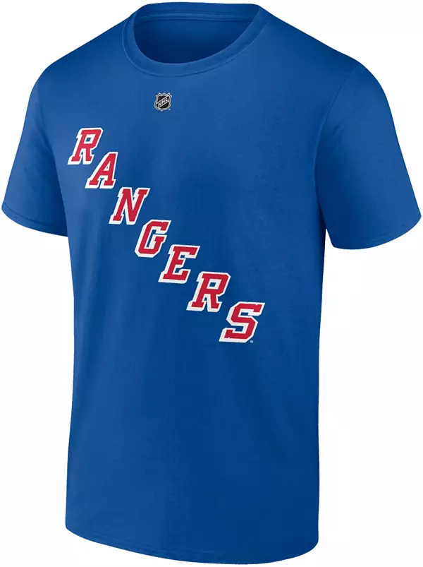 NHL Adult New York Rangers Matt Rempe #73 Blue T-Shirt