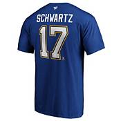 NHL Men's St. Louis Blues Jaden Schwartz #17 Red Player T-Shirt product image