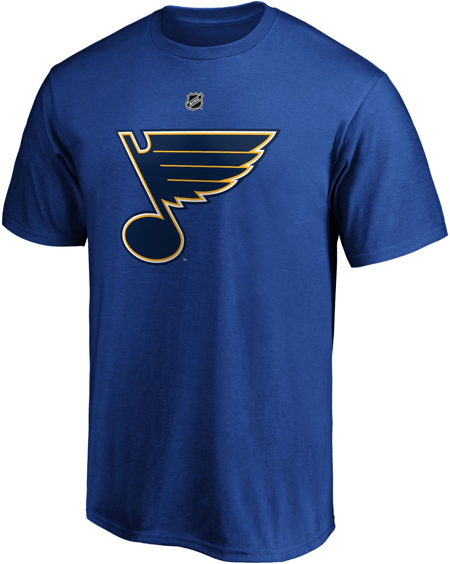 NHL Men's St. Louis Blues Jordan Binnington #50 Royal Player T-Shirt