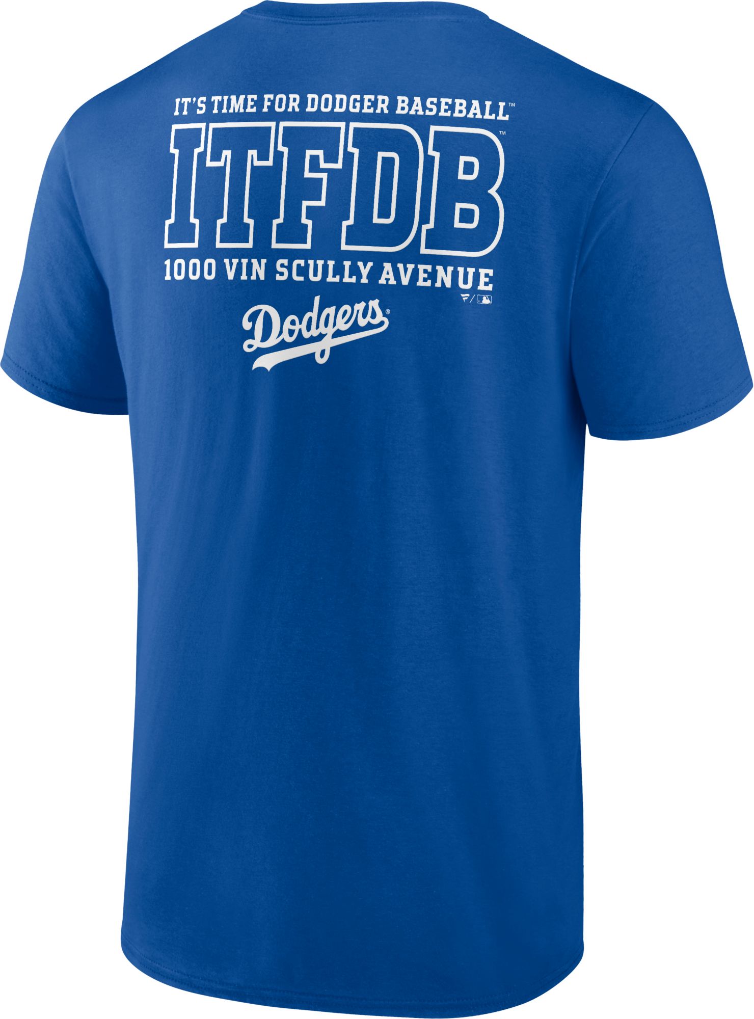 MLB Men's Los Angeles Dodgers Royal Bring It T-Shirt product image