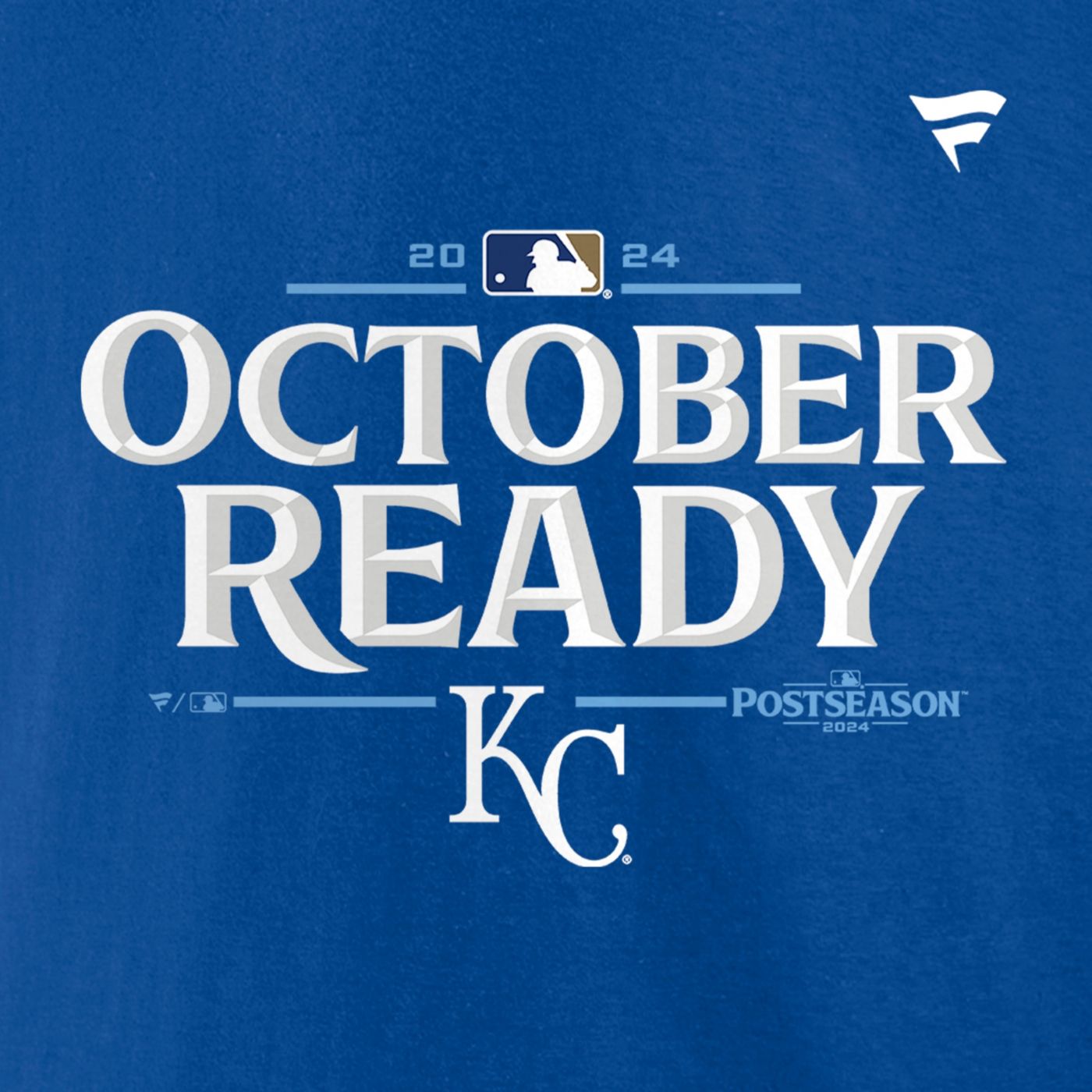 MLB Team Apparel Men s Kansas City Royals 2024 Postseason Participant Royal Locker Room T Shirt Dick s Sporting Goods