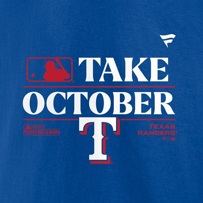 MLB Men's 2023 Postseason Take October Texas Rangers Locker Room