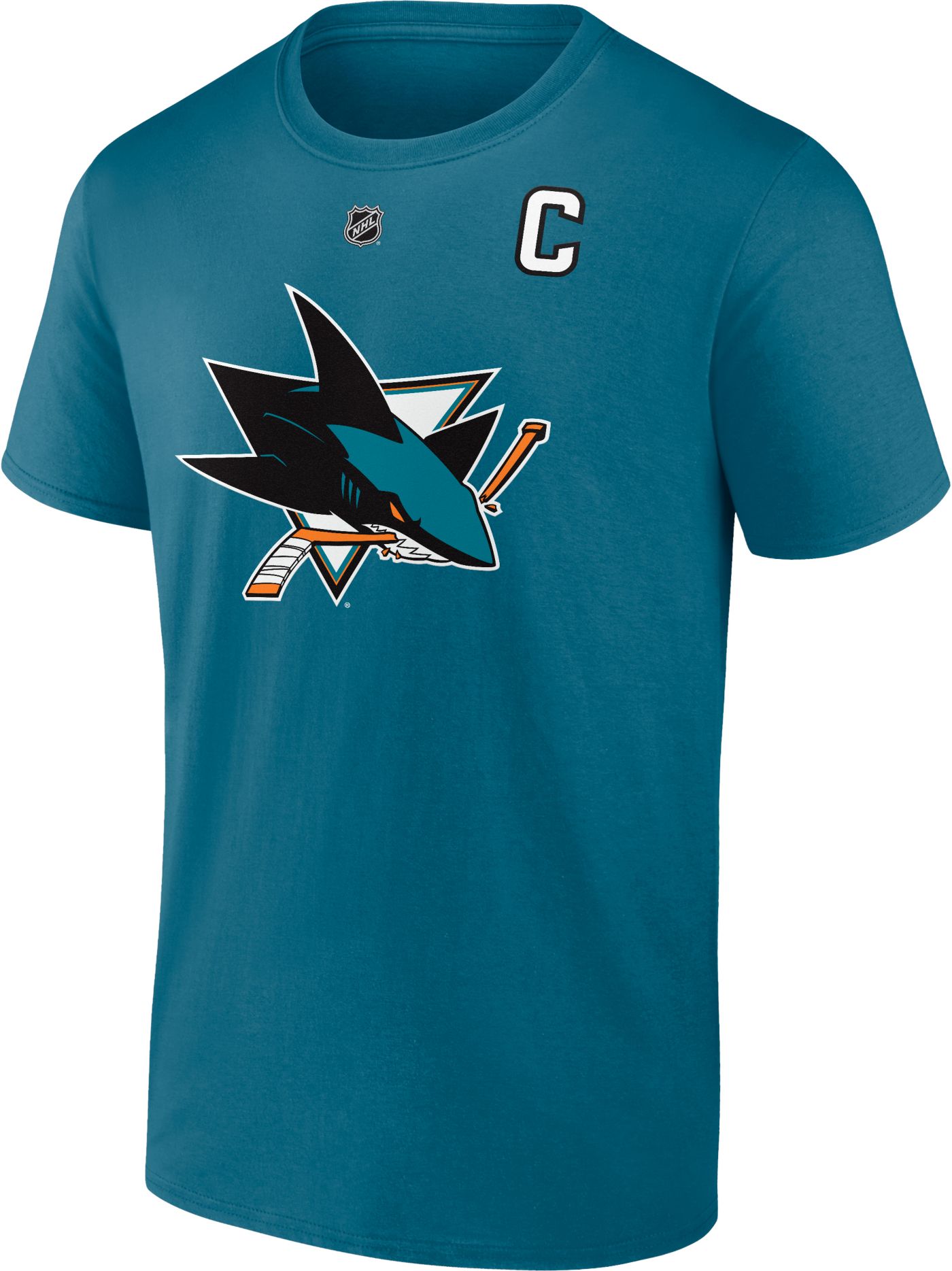 NHL Adult San Jose Sharks Logan Couture 39 Blue T Shirt Dick s Sporting Goods