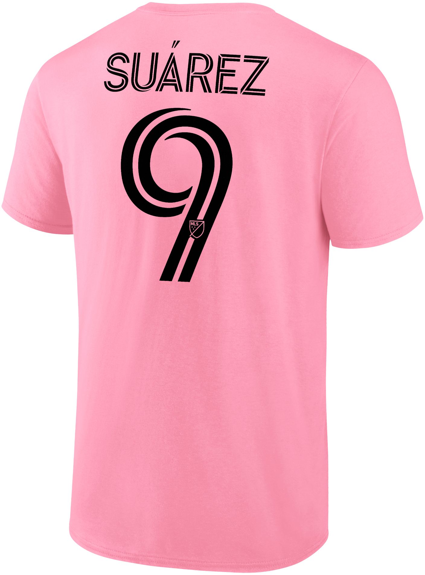 MLS Adult Inter Miami CF Luis Suárez #9 Pink T-Shirt product image