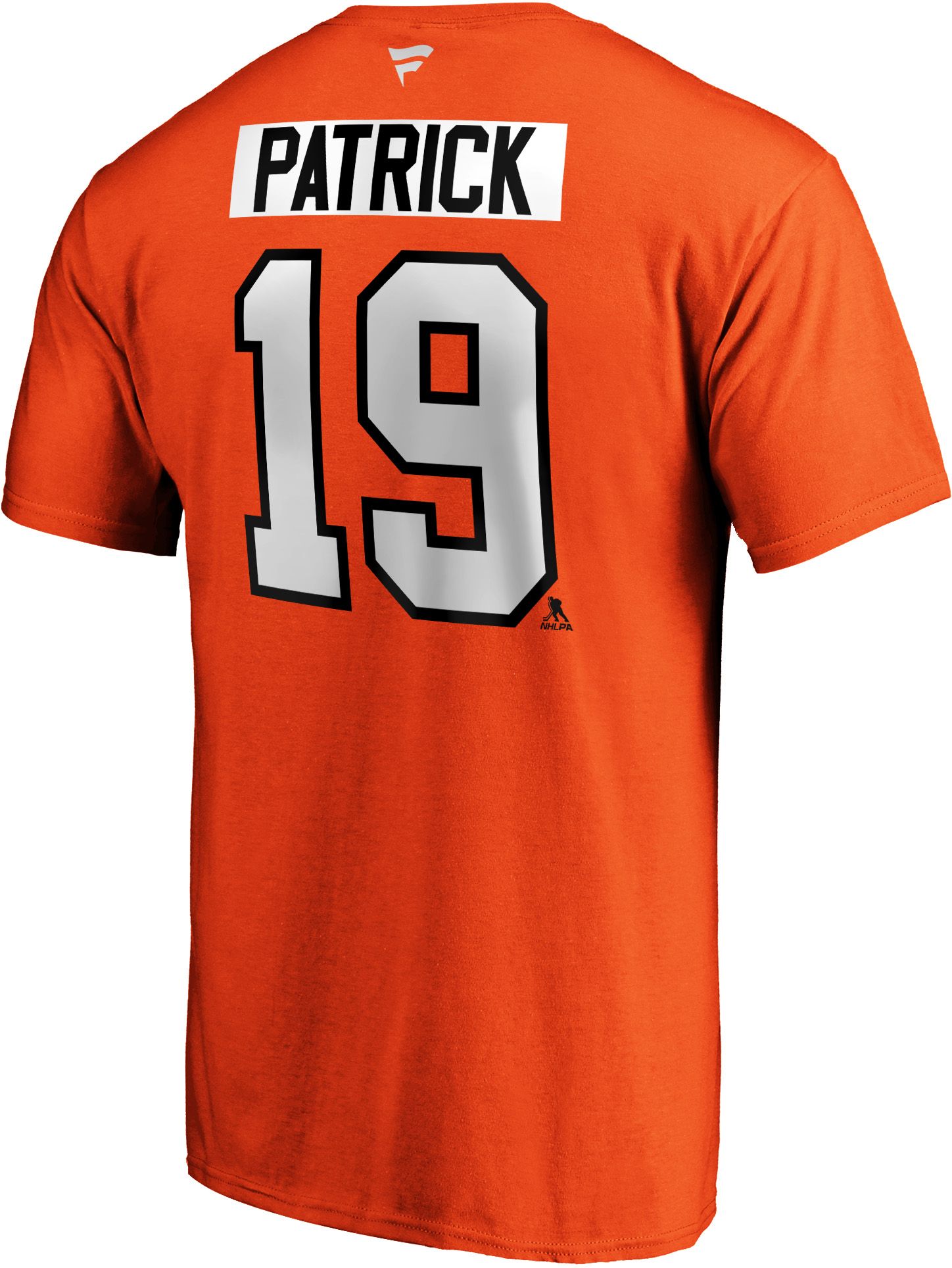 NHL Men's Philadelphia Flyers Nolan Patrick #19 Orange Player T-Shirt product image
