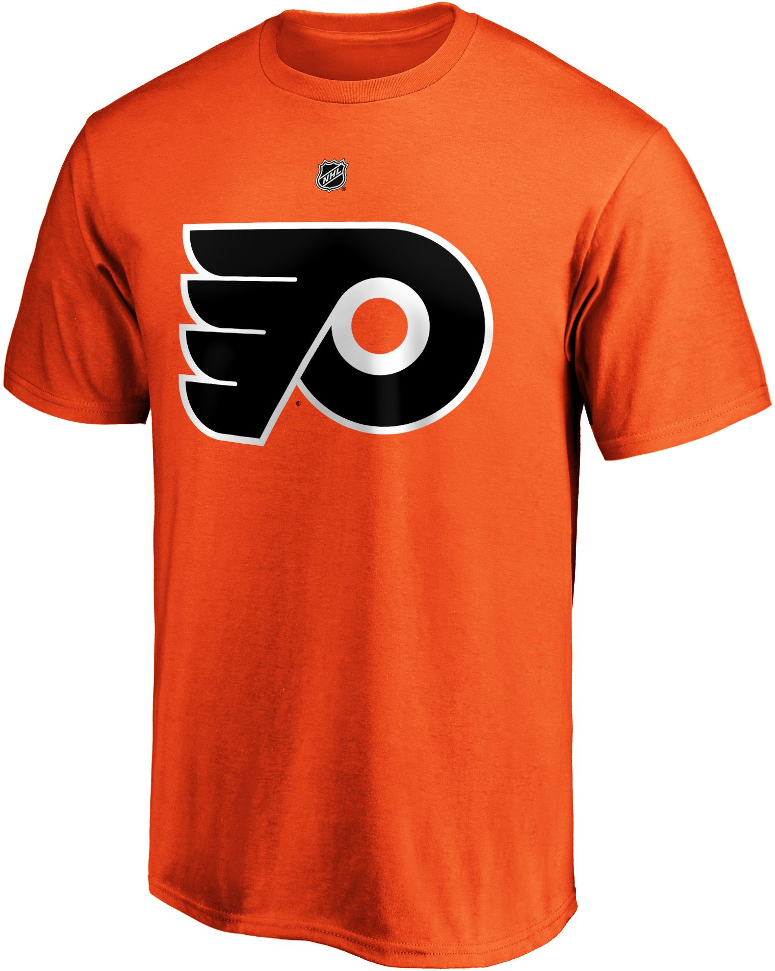NHL Men's Philadelphia Flyers Carter Hart #79 Orange Player T-Shirt product image
