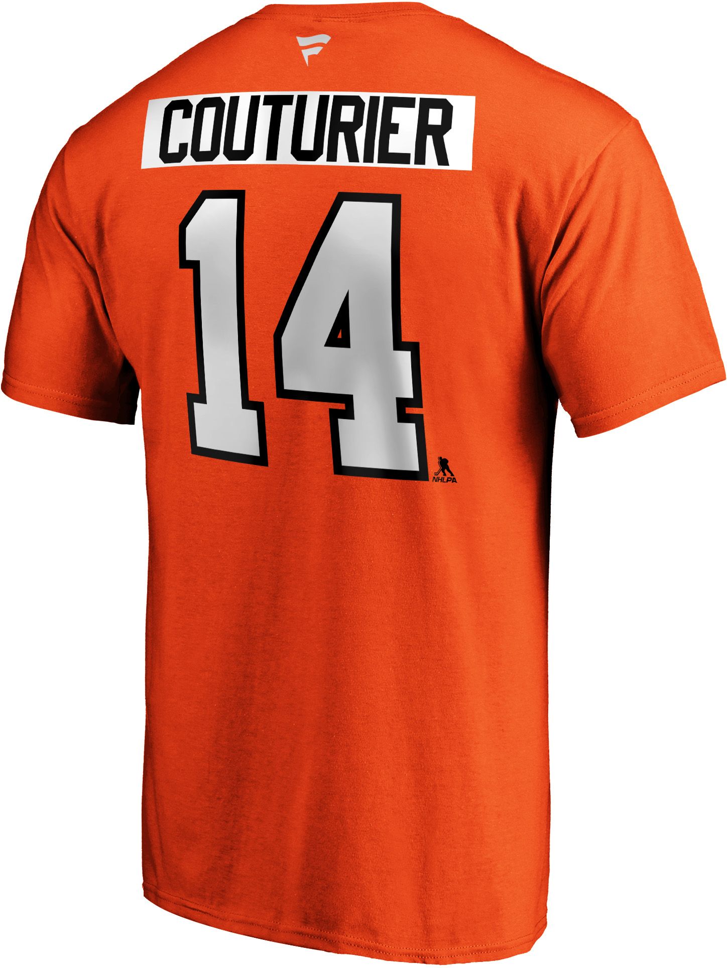 NHL Men's Philadelphia Flyers Sean Couturier #14 Orange Player T-Shirt product image