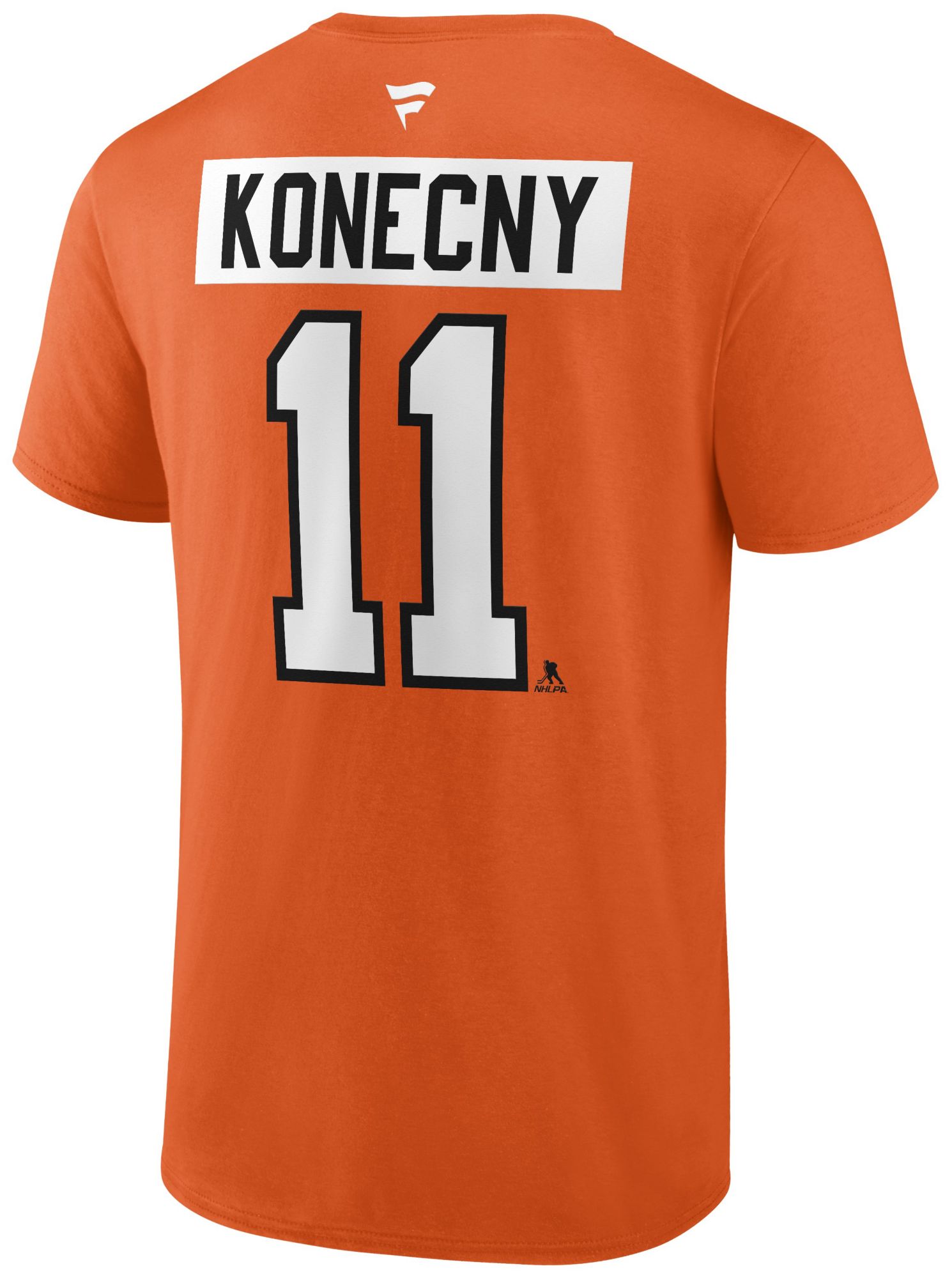 NHL Adult Philadelphia Flyers Travis Konecny #11 Orange T-Shirt product image