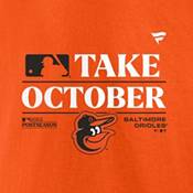 MLB Men's 2023 Postseason "Take October" Baltimore Orioles Locker Room T-Shirt product image