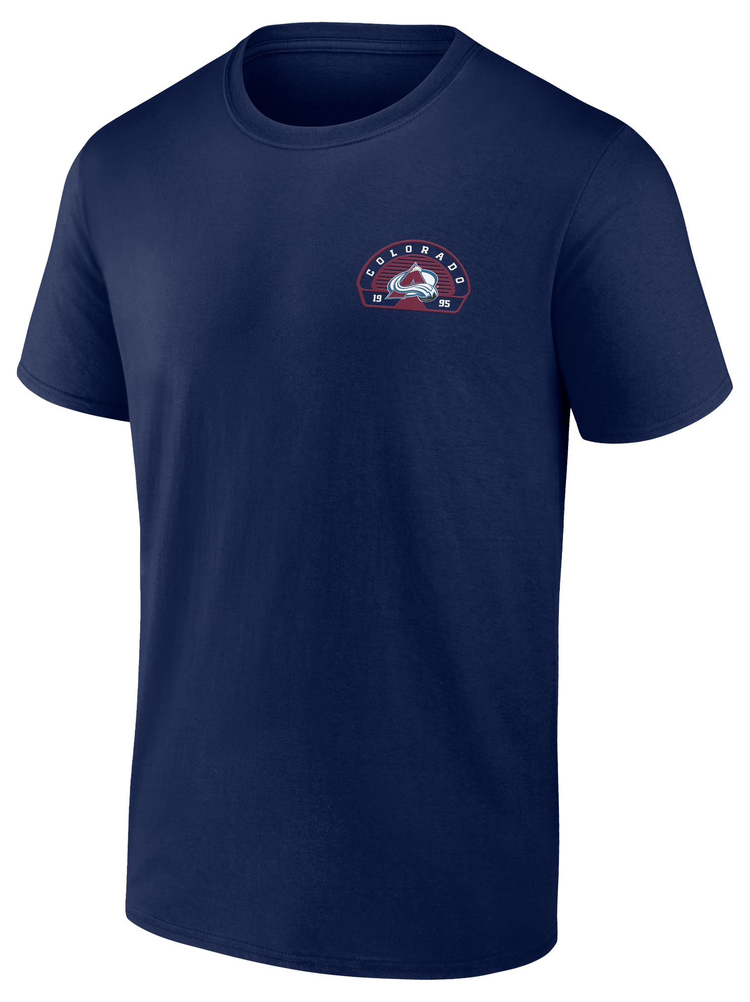 NHL Adult Colorado Avalanche Valor Navy T-Shirt product image