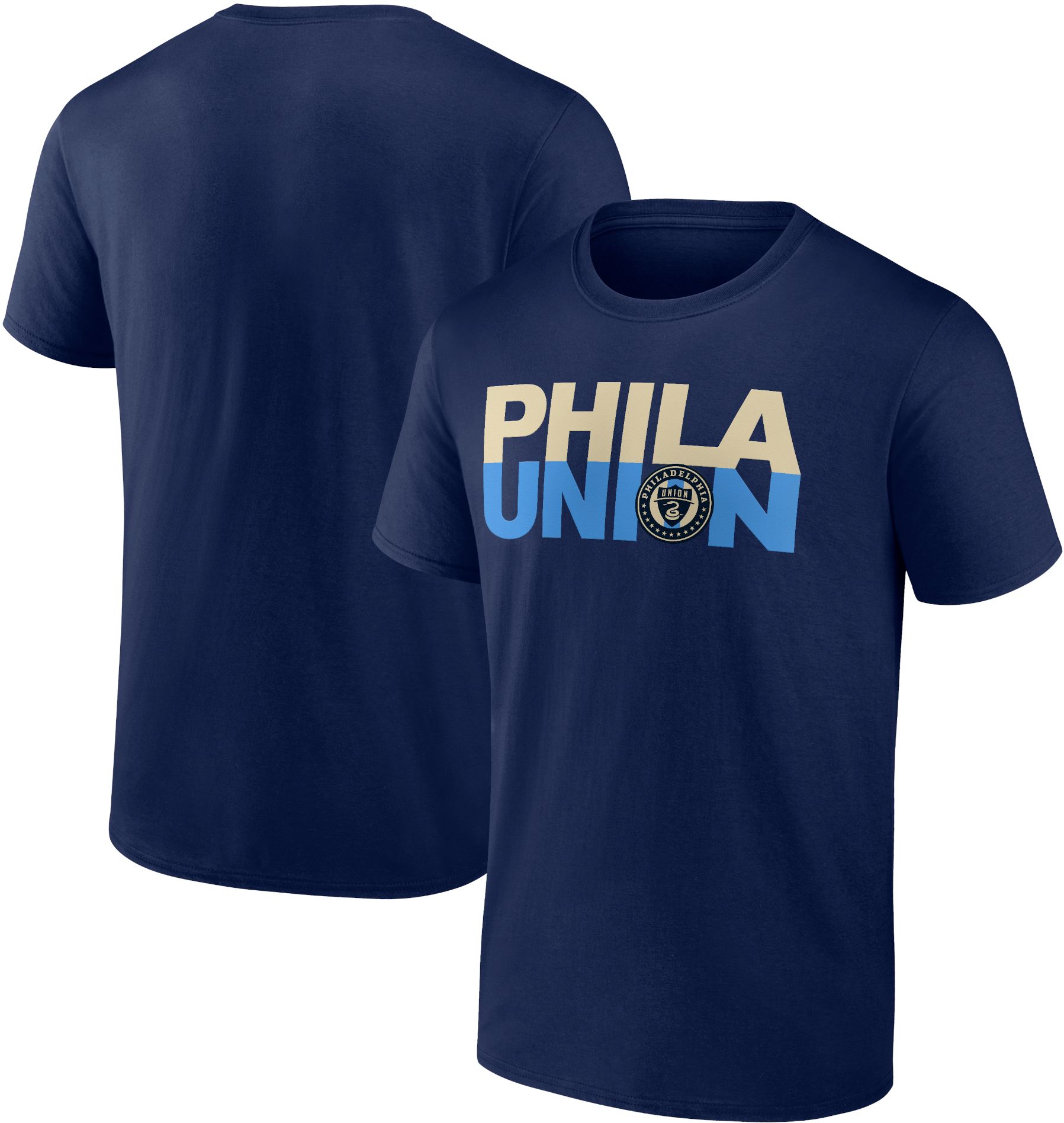 MLS Philadelphia Union Team Chant Navy T-Shirt product image