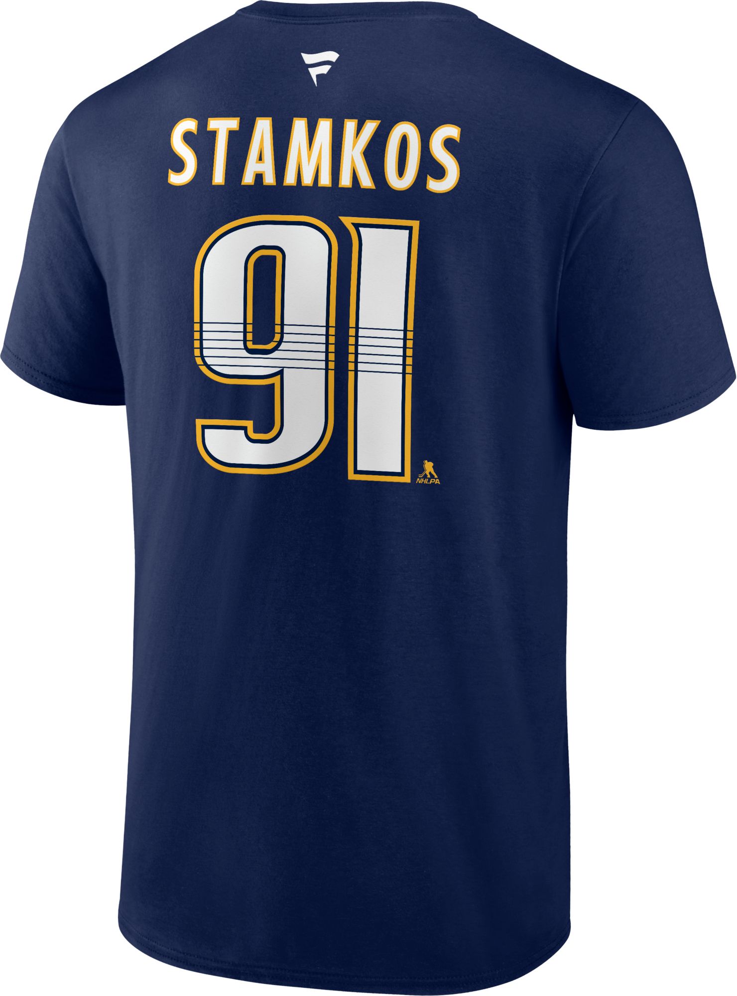NHL Adult Nashville Predators Steven Stamkos #91 Navy T-Shirt product image
