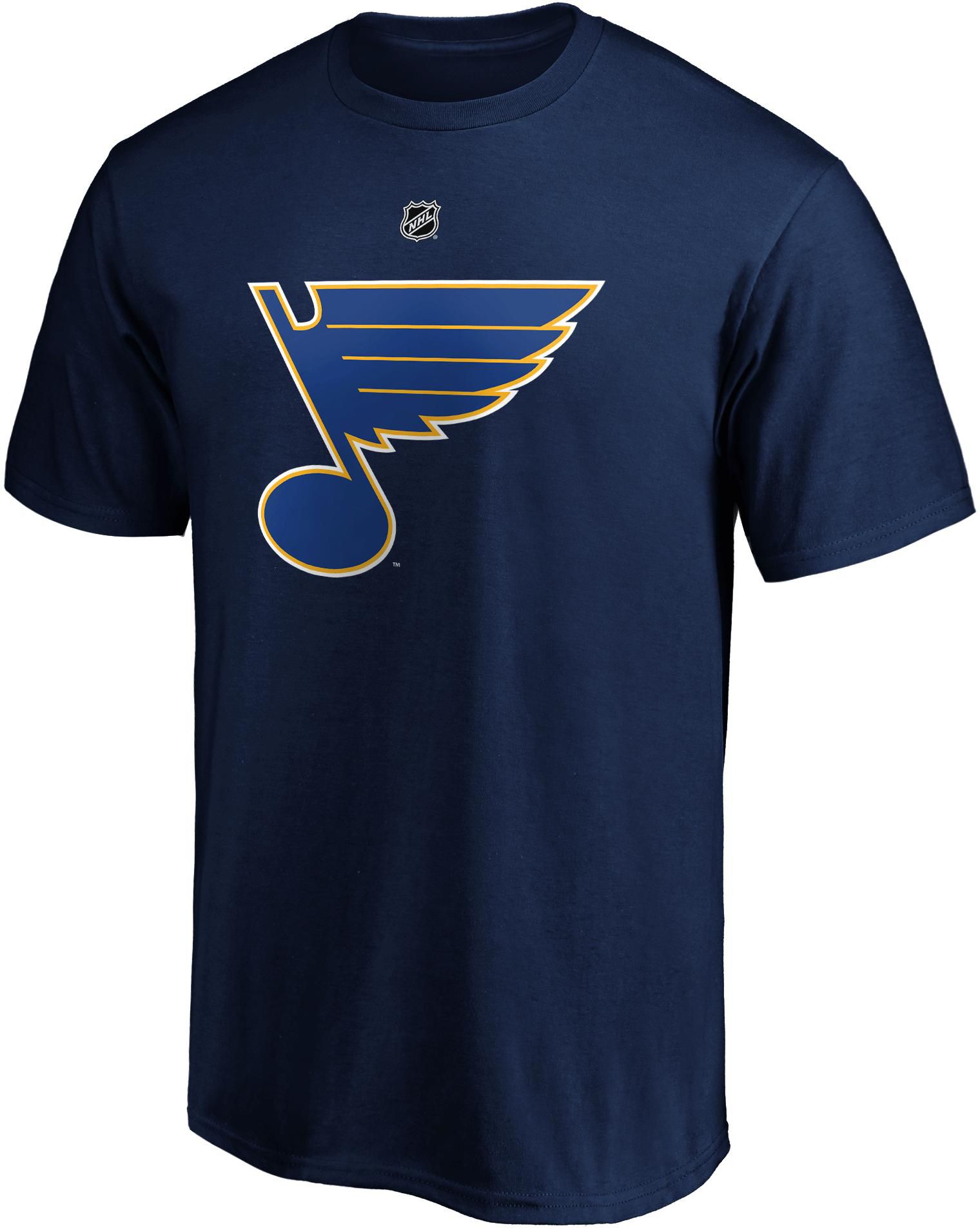 NHL St. Louis Blues Jordan Binnington #50 Navy Player T-Shirt