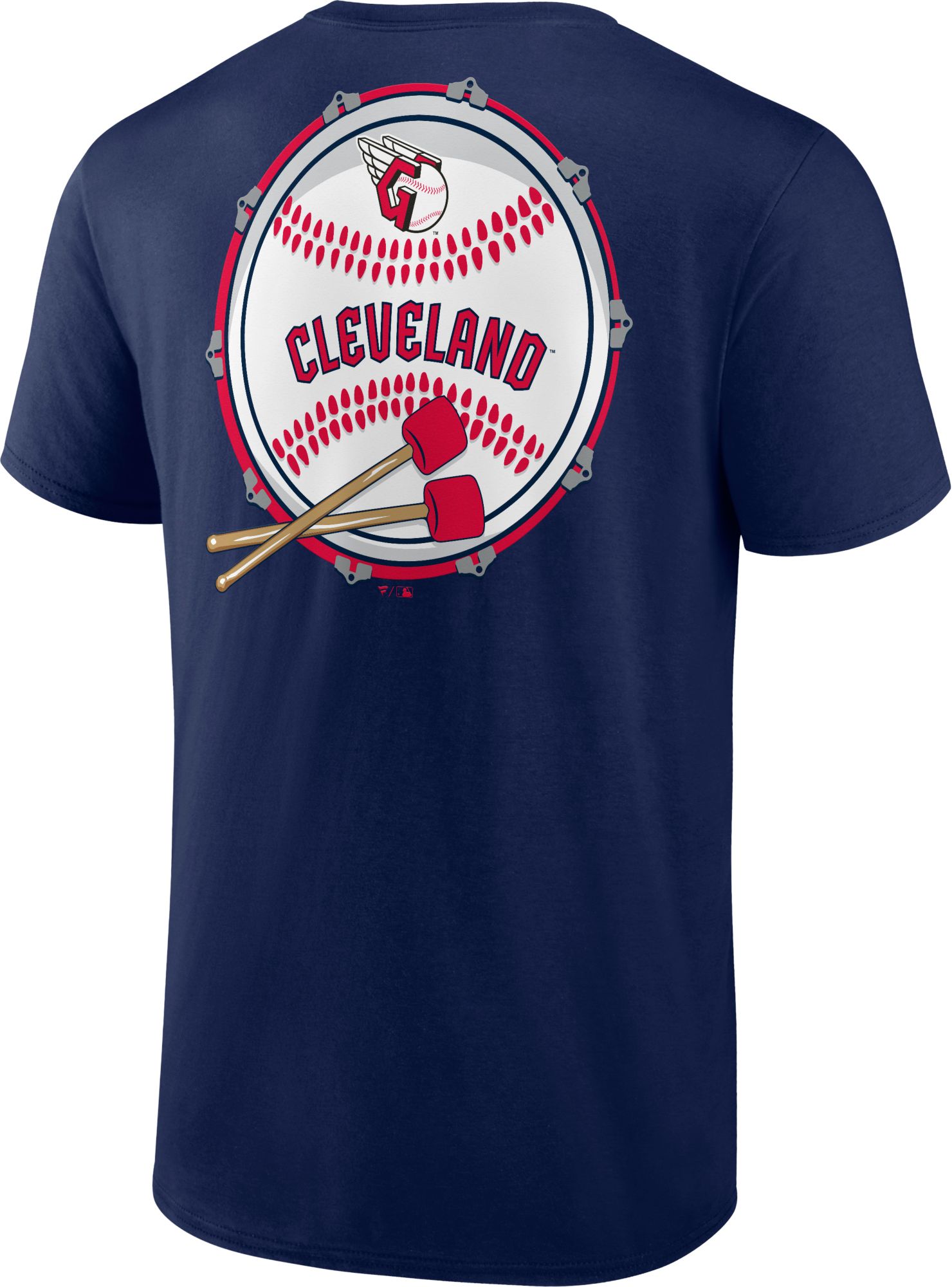 MLB Men's Cleveland Indians Navy Bring It T-Shirt product image
