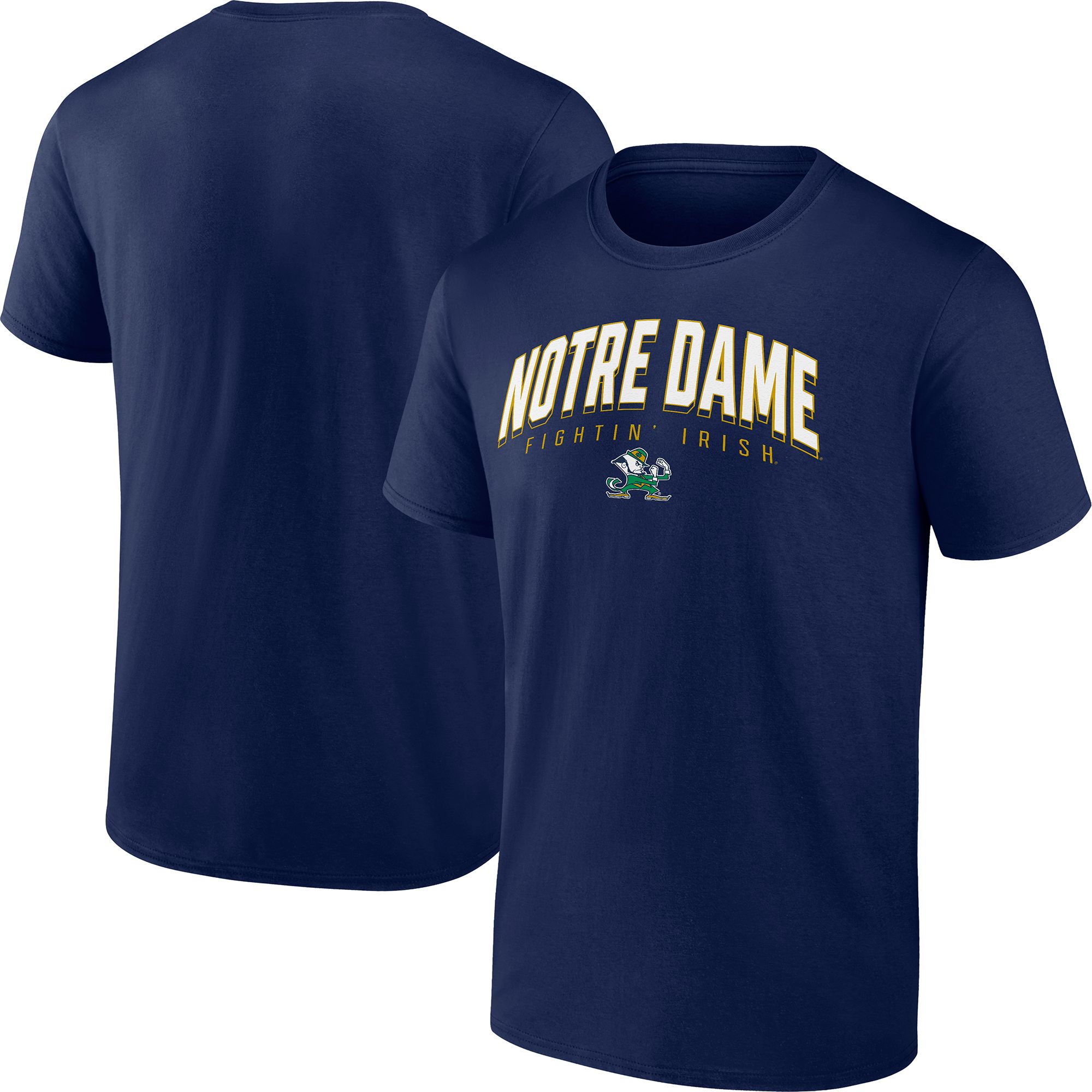 NCAA Men's Notre Dame Fighting Irish Navy Skyward Logo T-Shirt product image