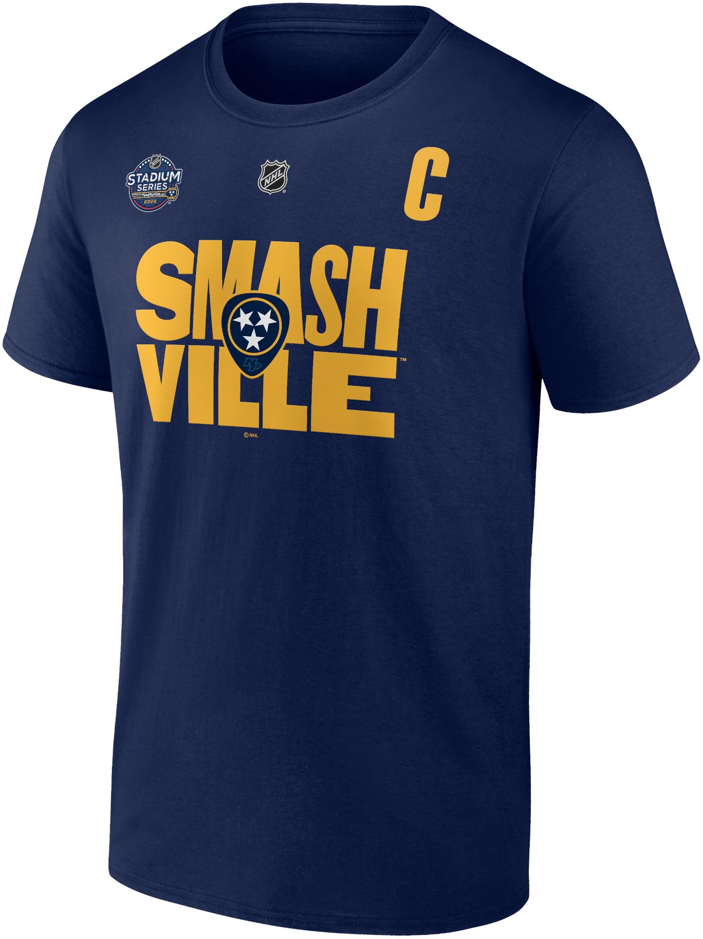 NHL '21-'22 Stadium Series Nashville Predators Roman Josi #59 Navy T-Shirt product image