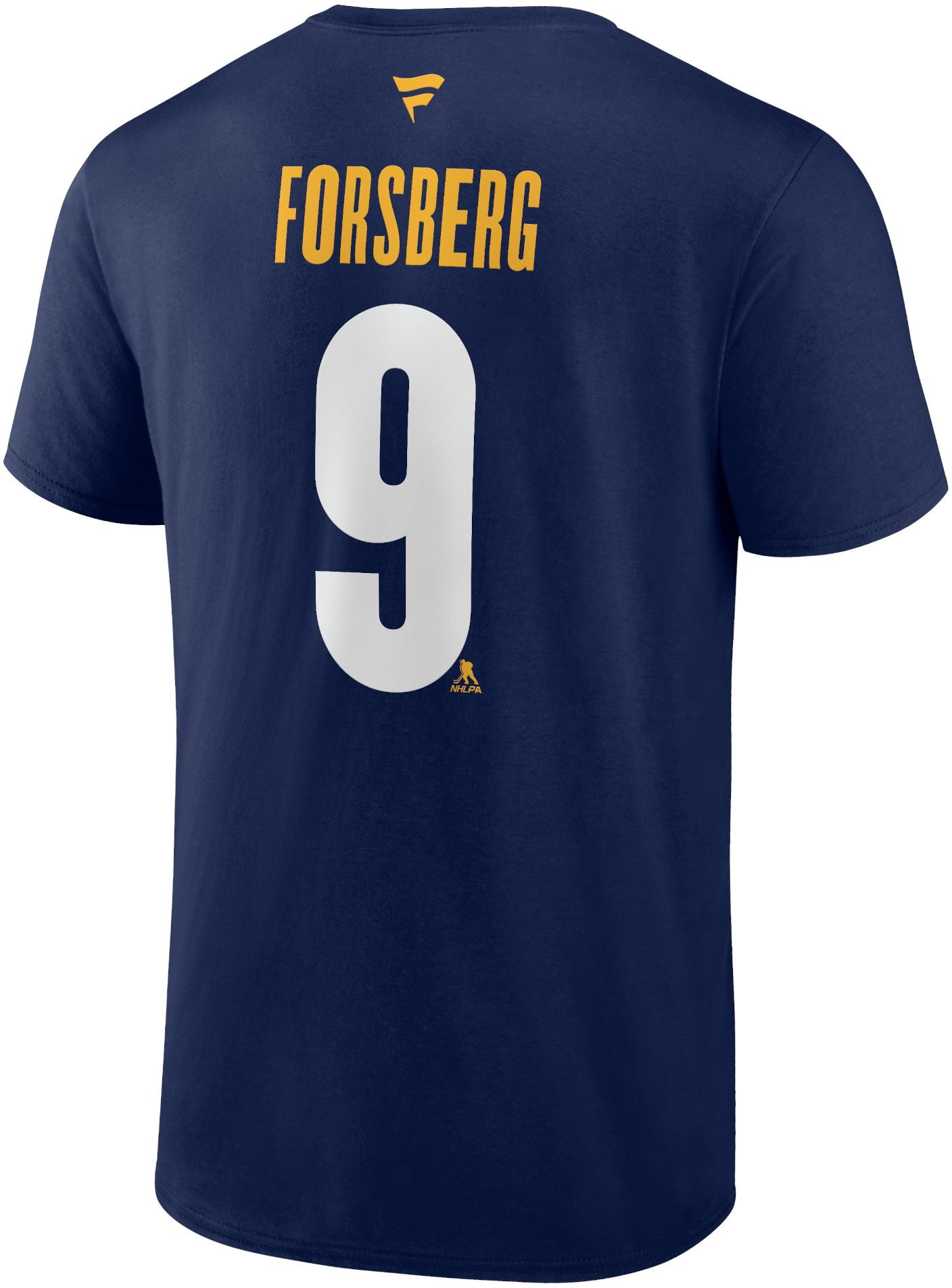 NHL '21-'22 Stadium Series Nashville Predators Filip Forsberg #9 Navy T-Shirt product image