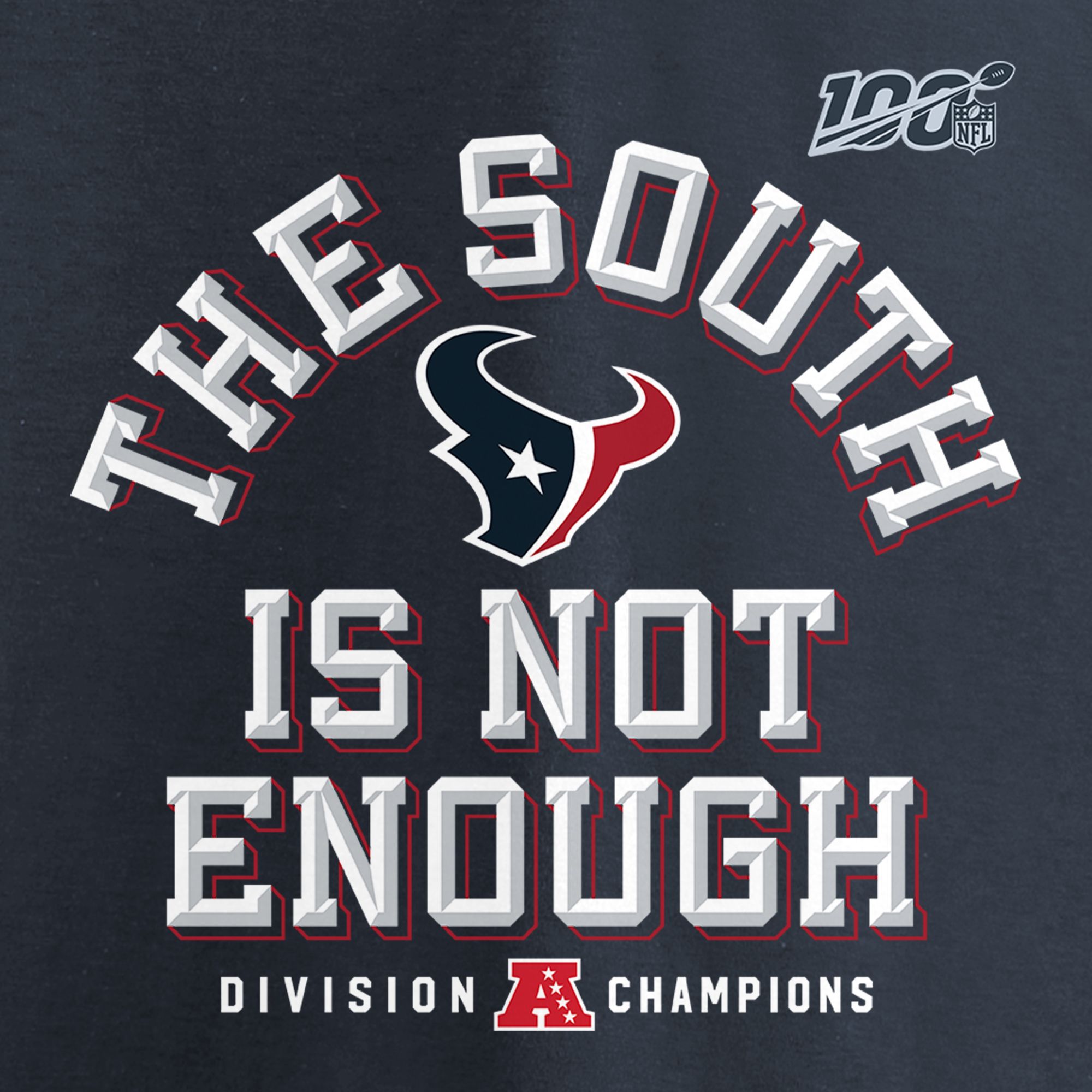 texans afc south shirts