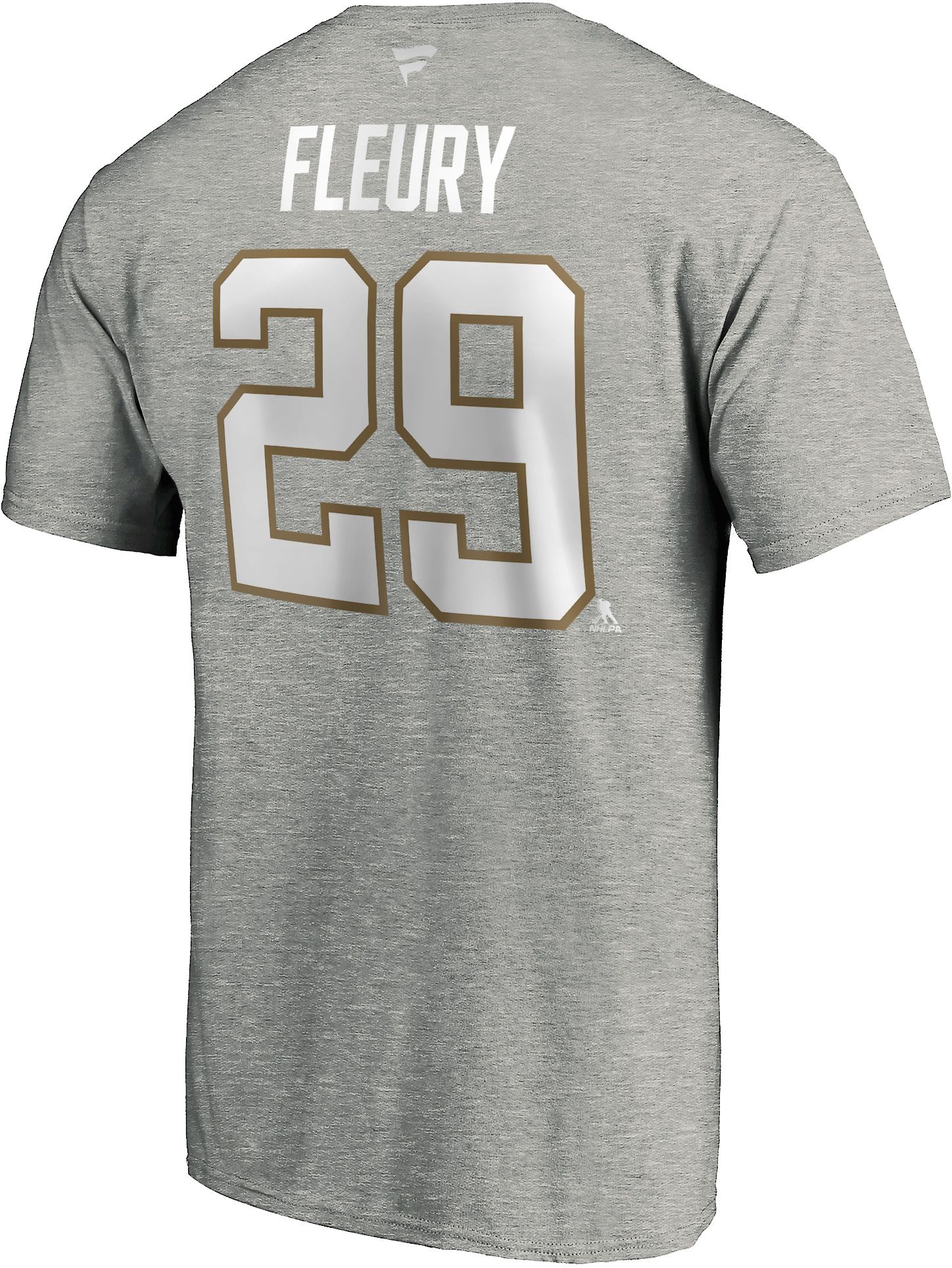 NHL Men's Vegas Golden Knights Marc-Andre Fleury #29 Heather Grey Player T-Shirt product image