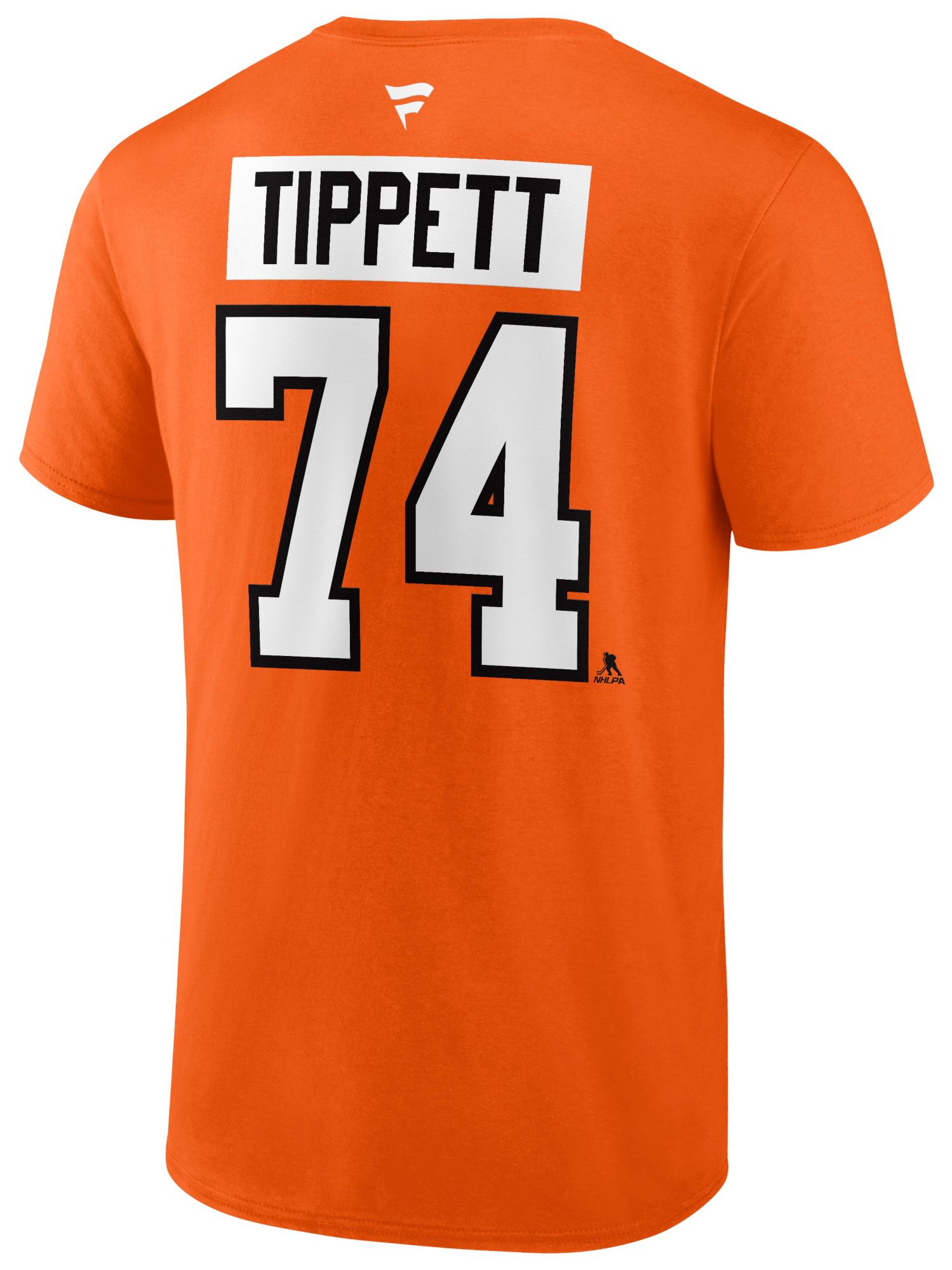NHL Adult Philadelphia Flyers Owen Tippett #74 2024-2025 Orange T-Shirt product image