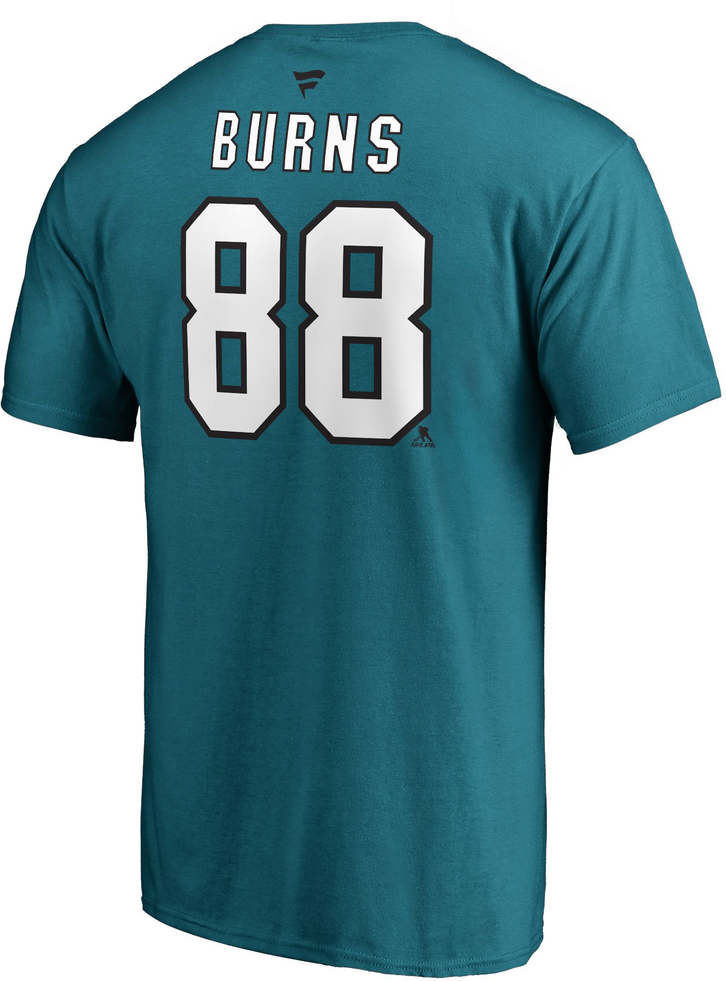 NHL Men's San Jose Sharks Brent Burns #88 Teal Player T-Shirt product image