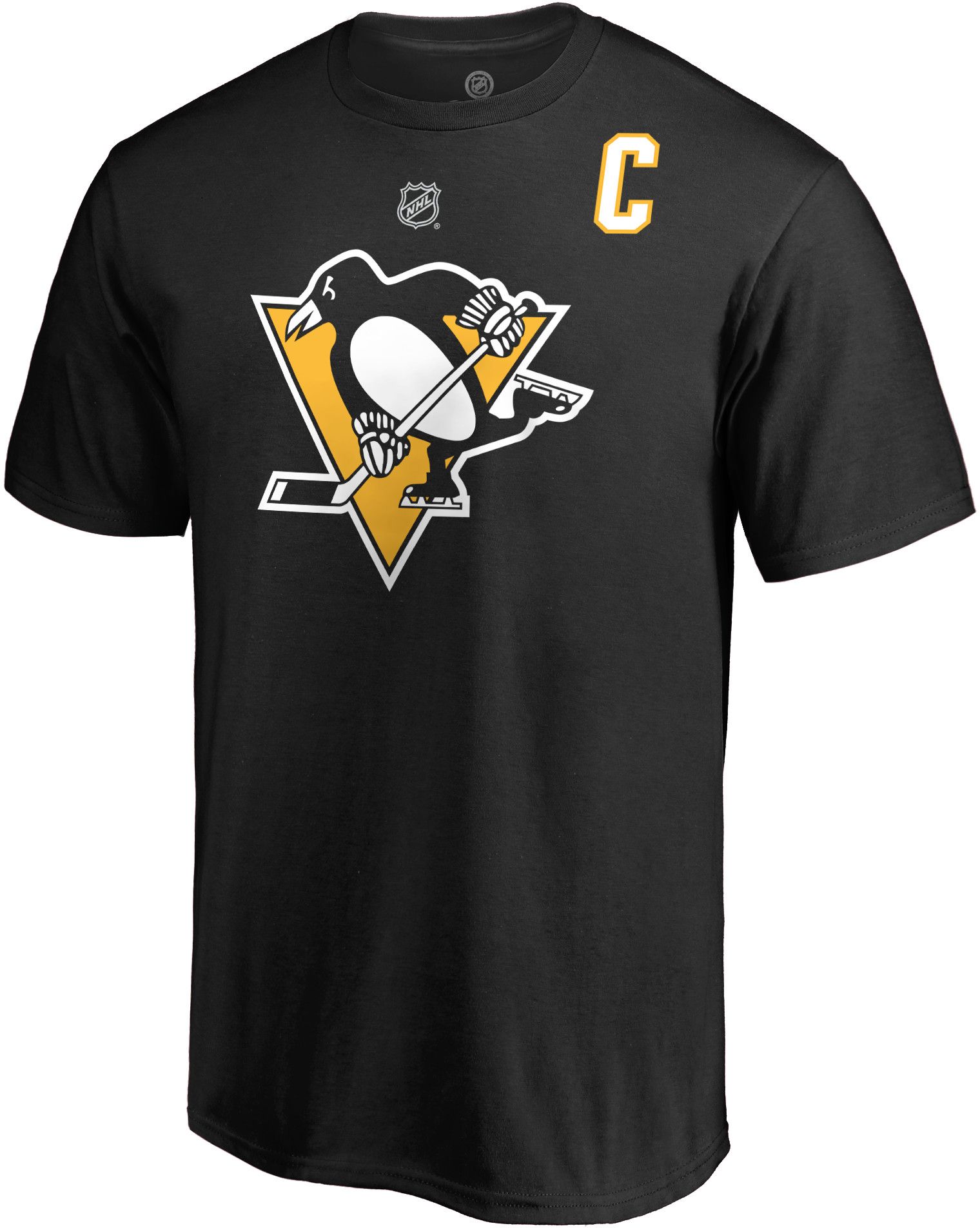 NHL Men's Pittsburgh Penguins Sidney Crosby #87 Black Player T-Shirt product image