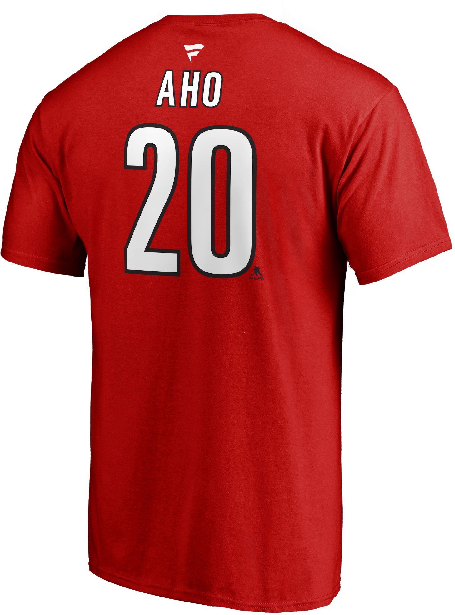 NHL Men's Carolina Hurricanes Sebastian Aho #20 Red Player T-Shirt product image