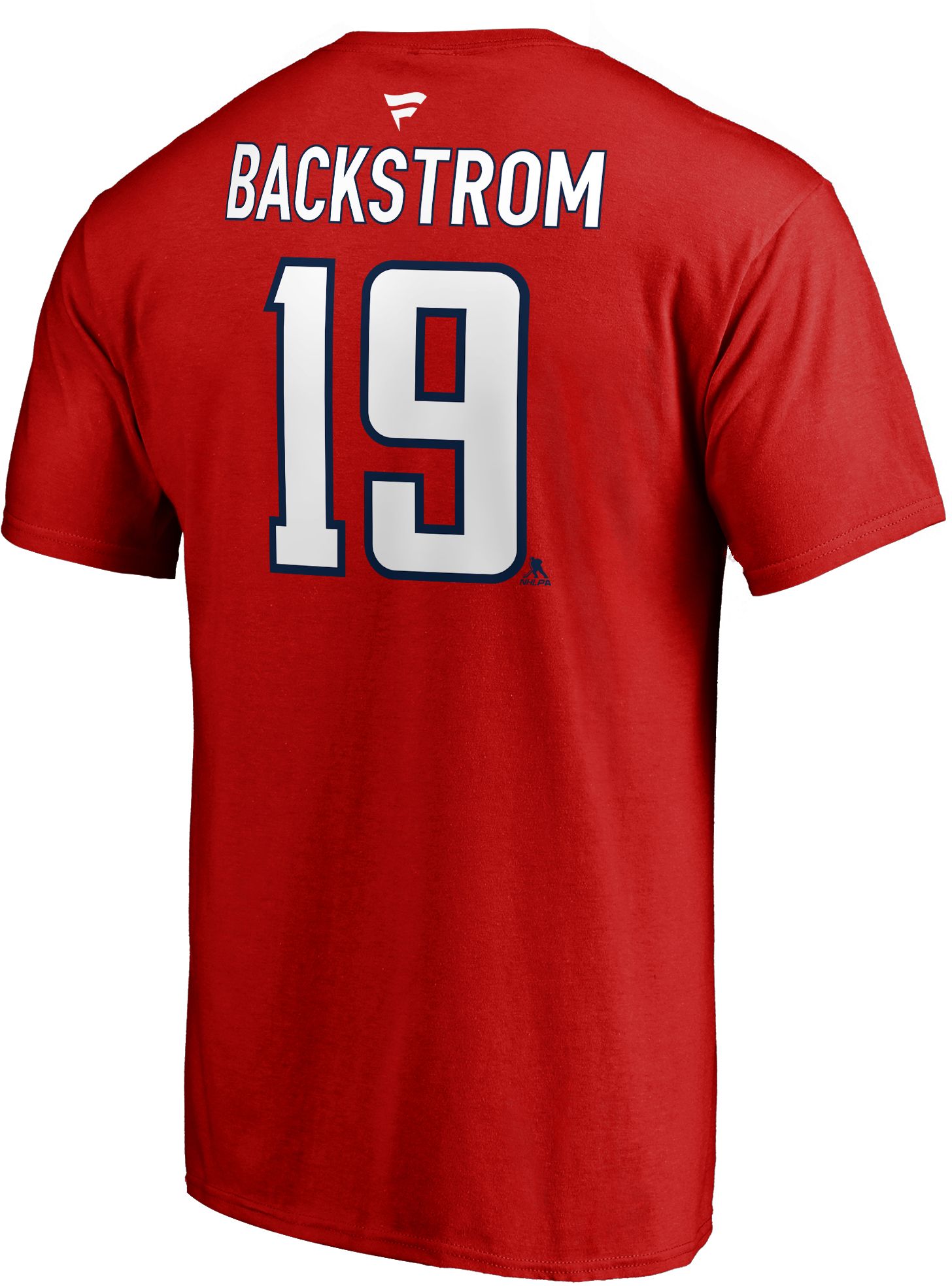 NHL Men's Washington Capitals Nicklas Backstrom #19 Red Player T-Shirt product image