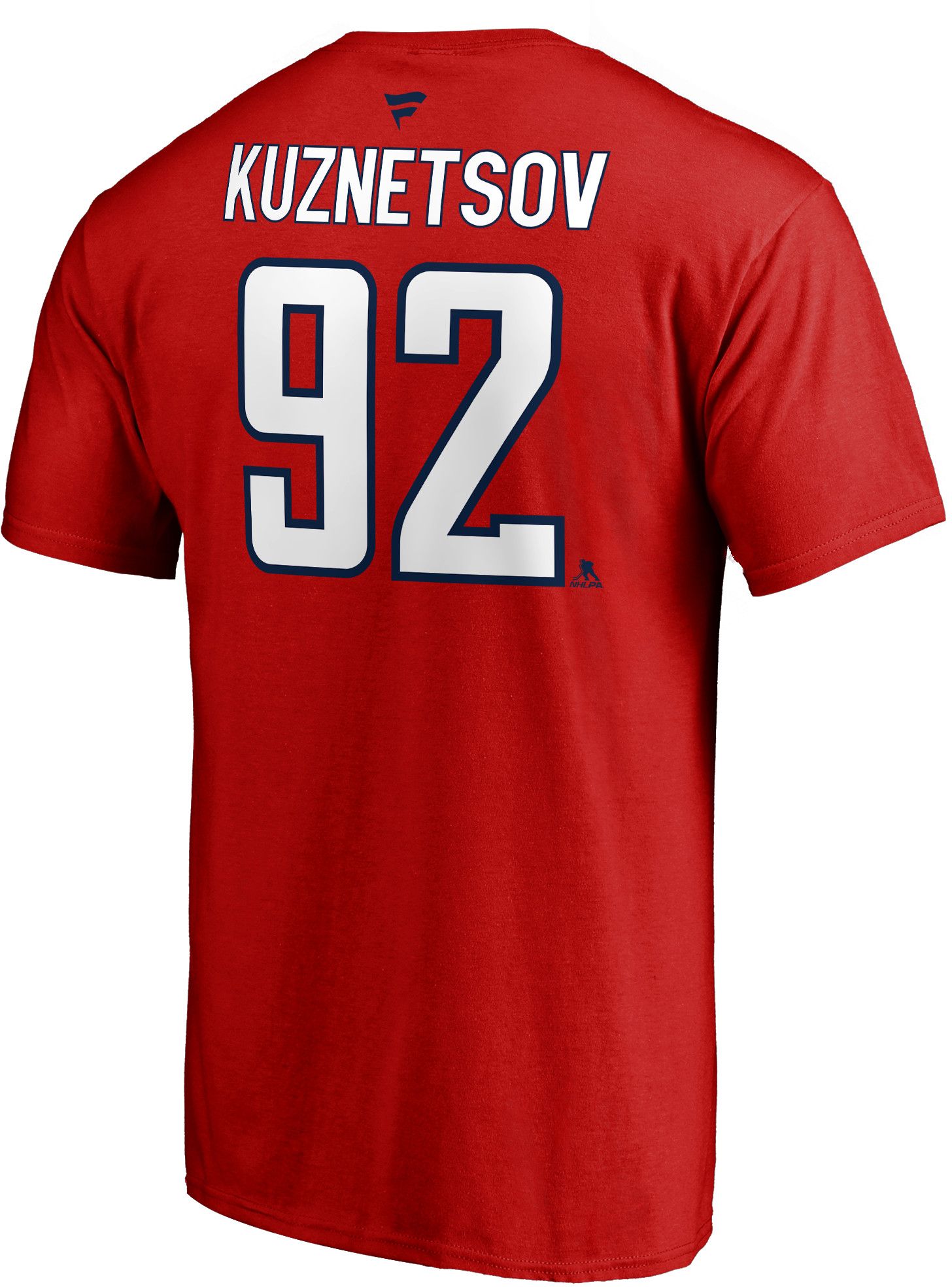 NHL Men's Washington Capitals Evgeny Kuznetsov #92 Red Player T-Shirt product image