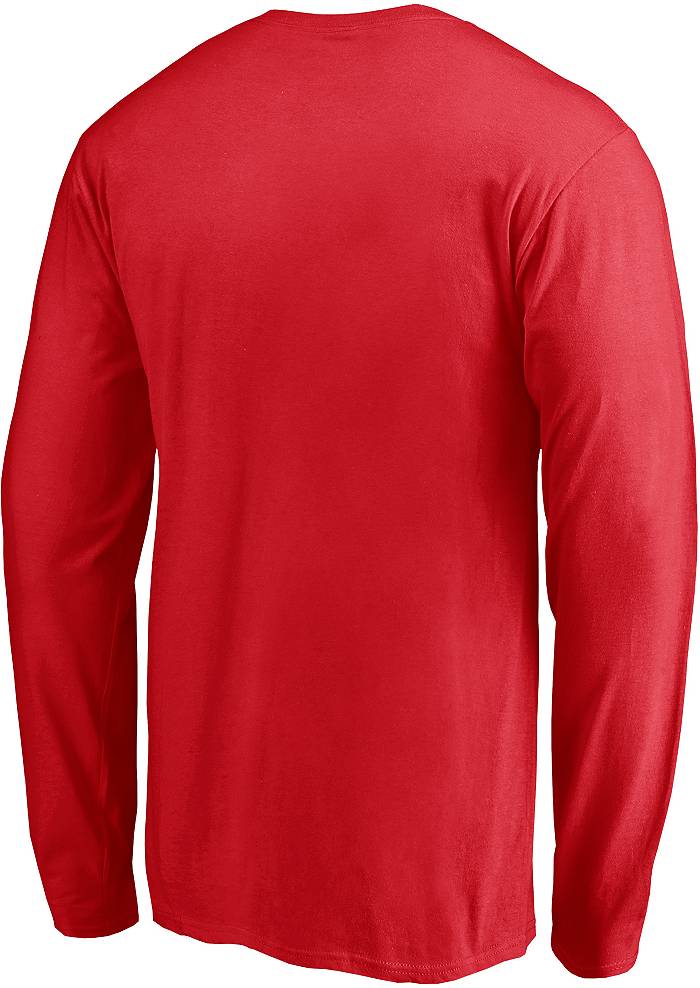NHL Mens Chicago Blackhawks Staff Polo Shirt, Red, Small