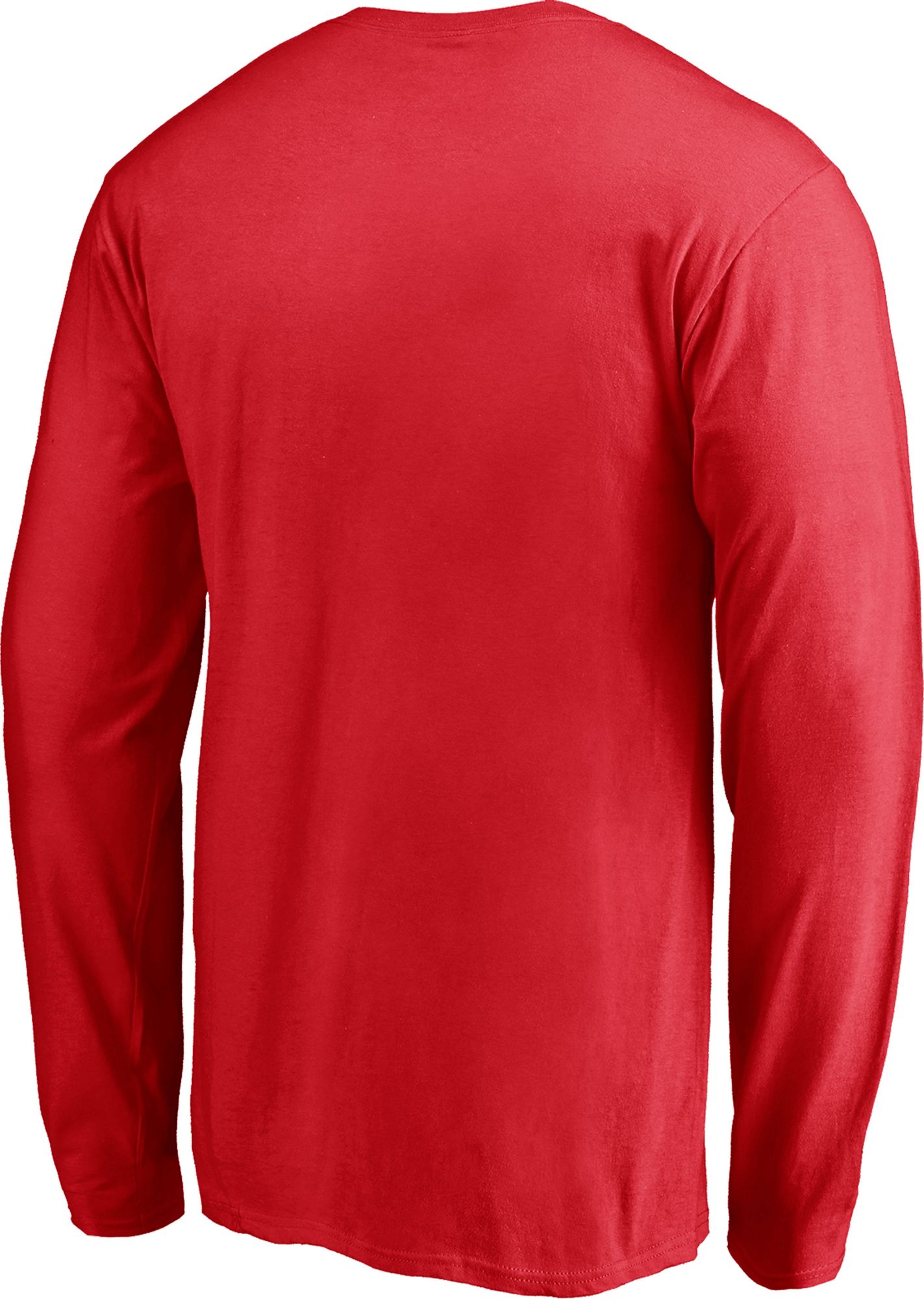 NCAA Men's Wisconsin Badgers Red Long Sleeve Football T-Shirt product image