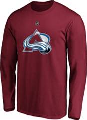 NHL Men's Colorado Avalanche Nathan MacKinnon #29 Maroon Long Sleeve Player Shirt product image