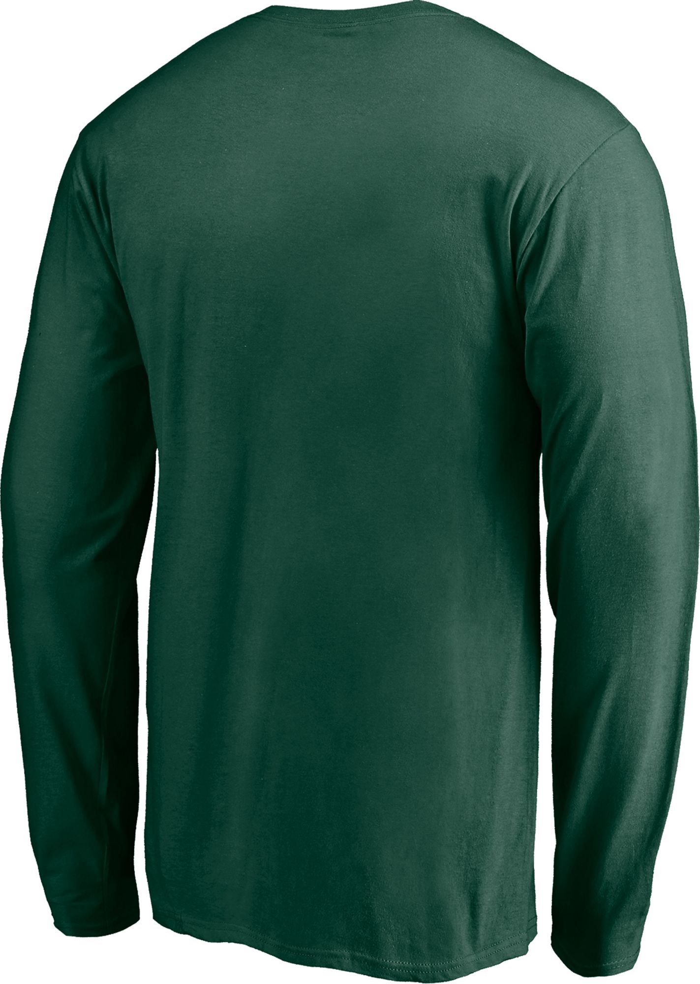 NCAA Men's Miami Hurricanes Green Long Sleeve Football T-Shirt product image