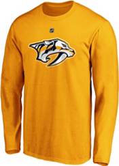 NHL Men's Nashville Predators Filip Forsberg #9 Gold Long Sleeve Player Shirt product image