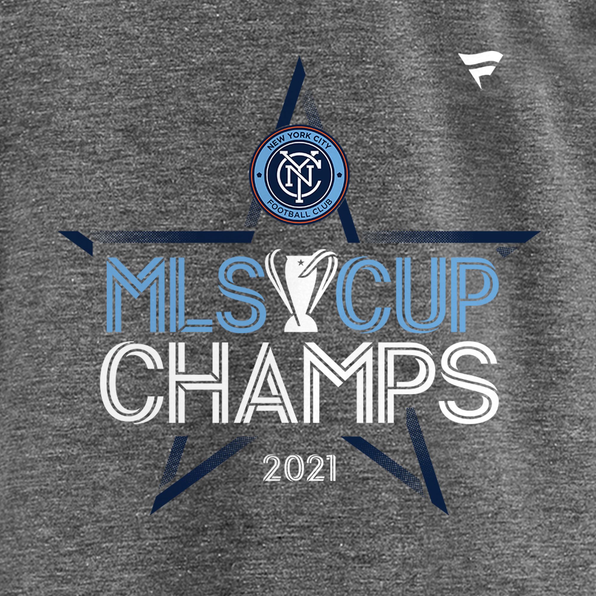 MLS '21 MLS Cup Champions New York City FC Locker Room Long Sleeve T-Shirt product image