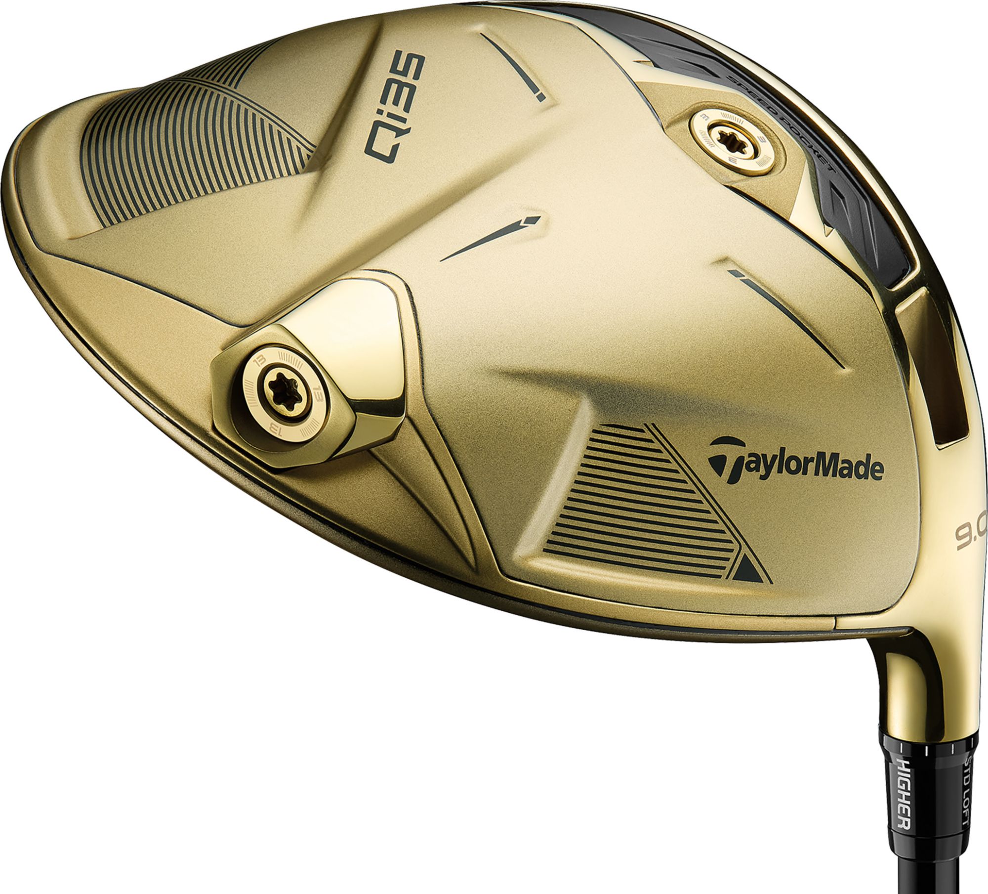 TaylorMade Qi35 Precious Metals Designer Series Gold Custom Driver product image