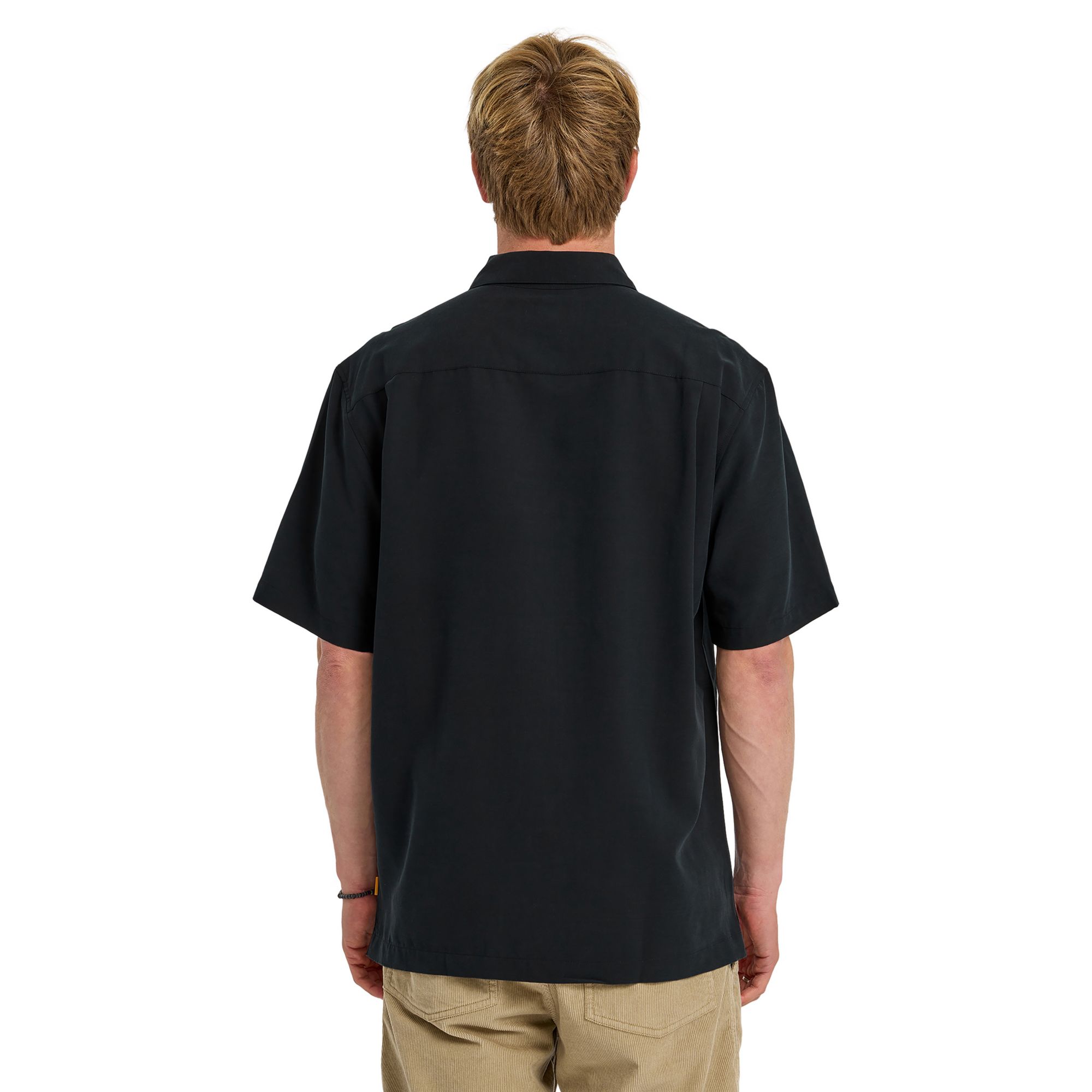 Quiksilver Men's Waterman Tahiti Palms Woven Short Sleeve Shirt product image