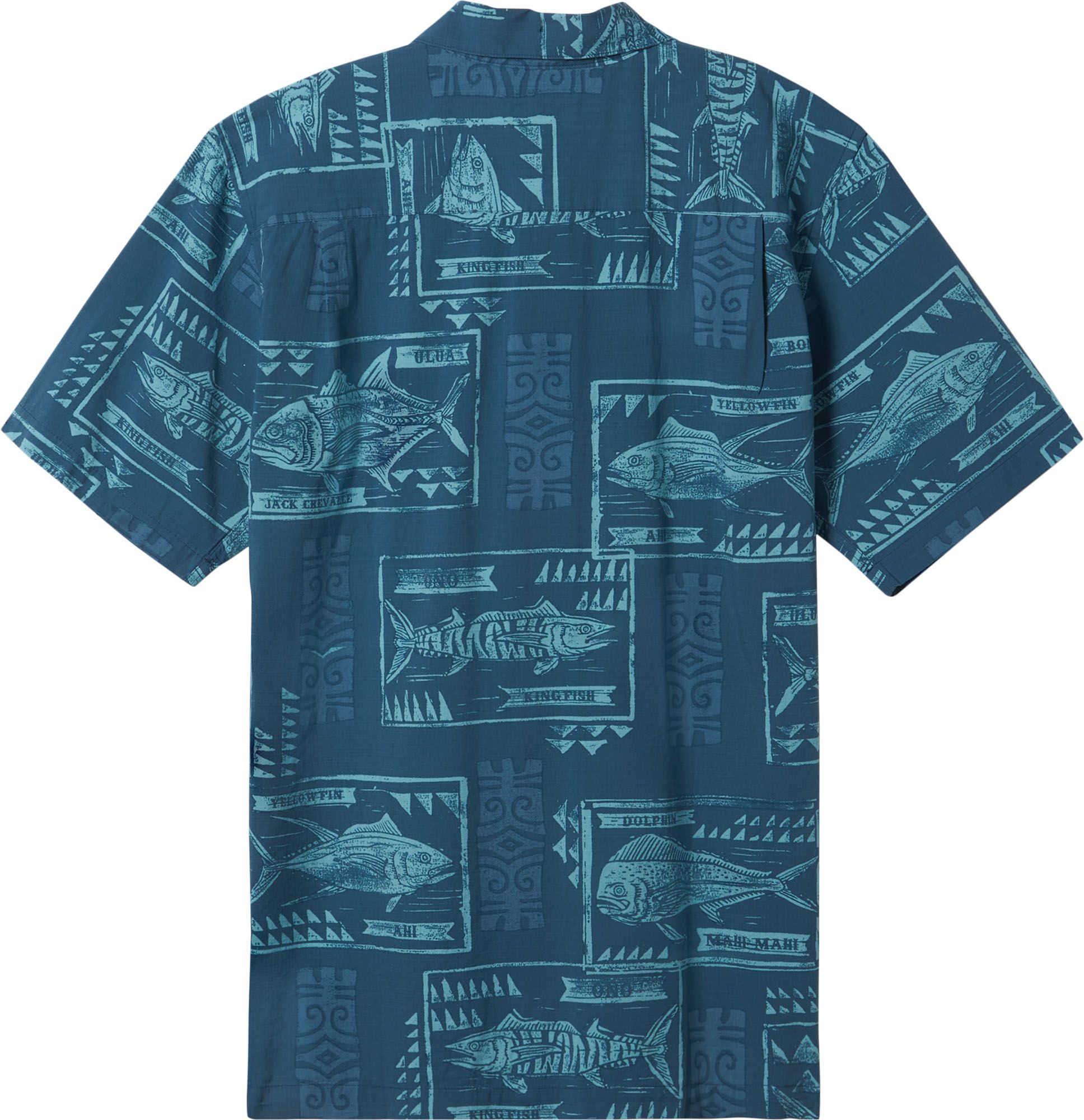 Quiksilver Men's Waterman Block Fish Woven Shirt product image
