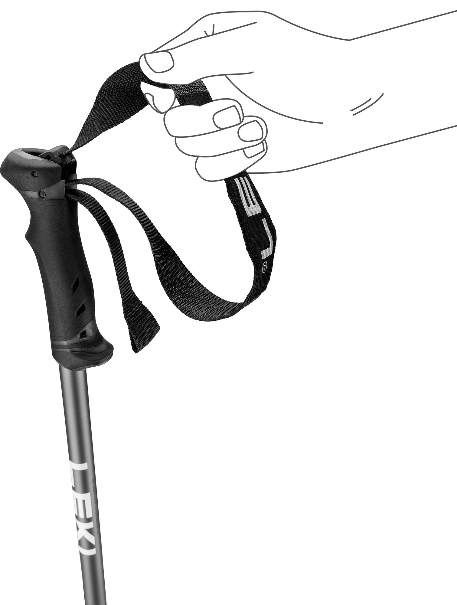 LEKI Adult QNTM Ski Poles product image