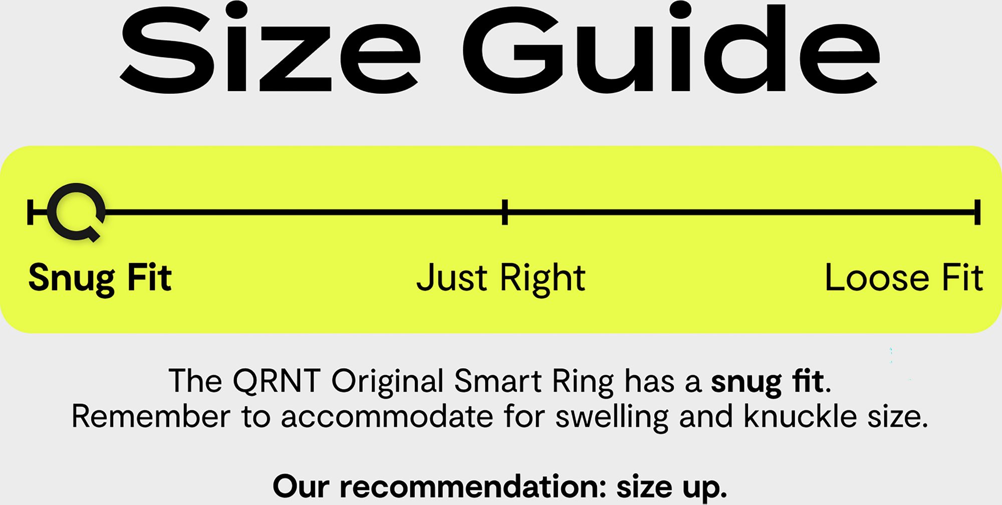 QALO QRNT Original Smart Ring product image
