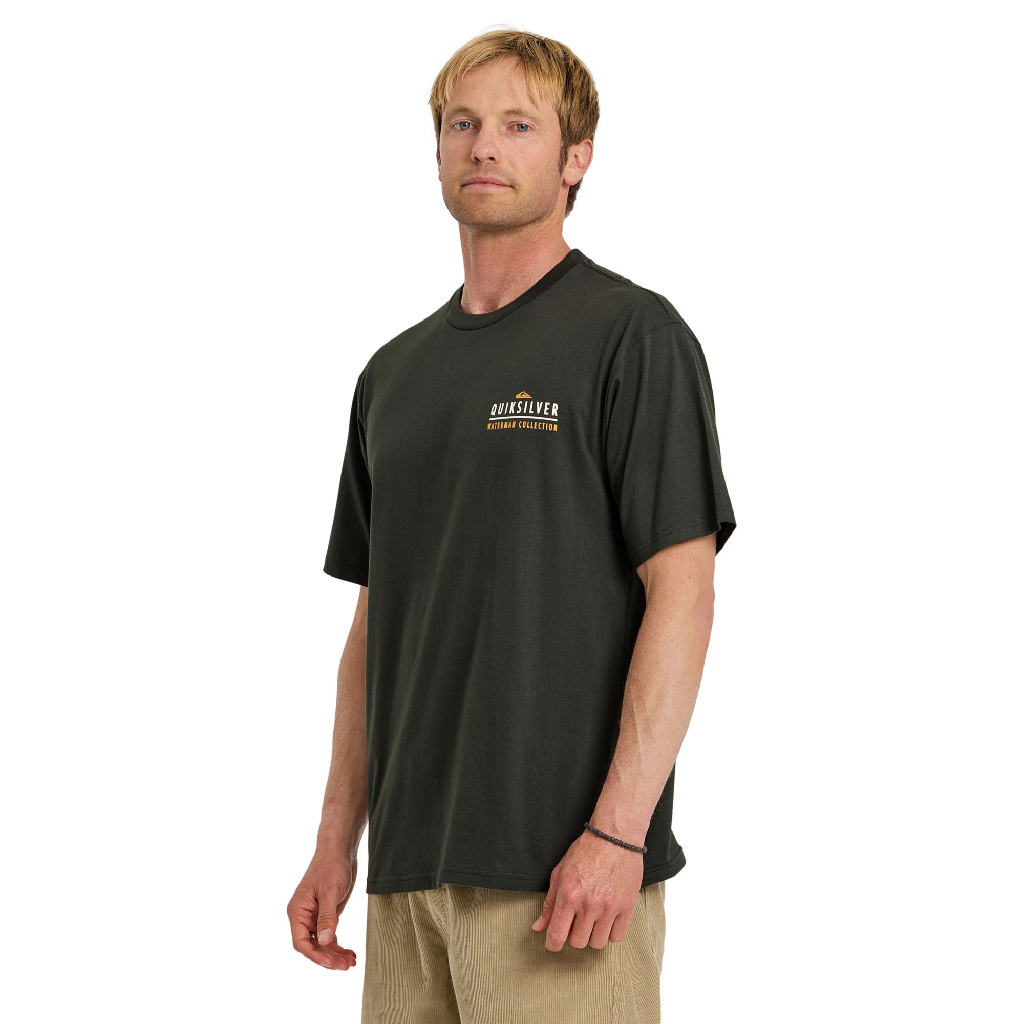 Quiksilver Men's Waterman Off The Grid Screen T-Shirt product image