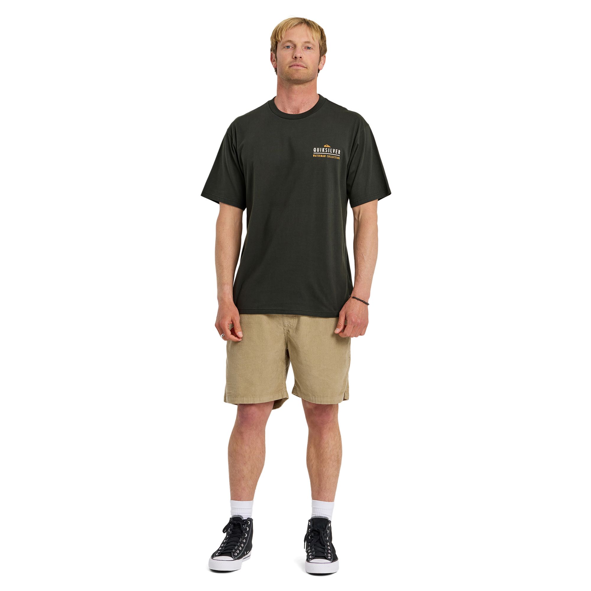 Quiksilver Men's Waterman Off The Grid Screen T-Shirt product image