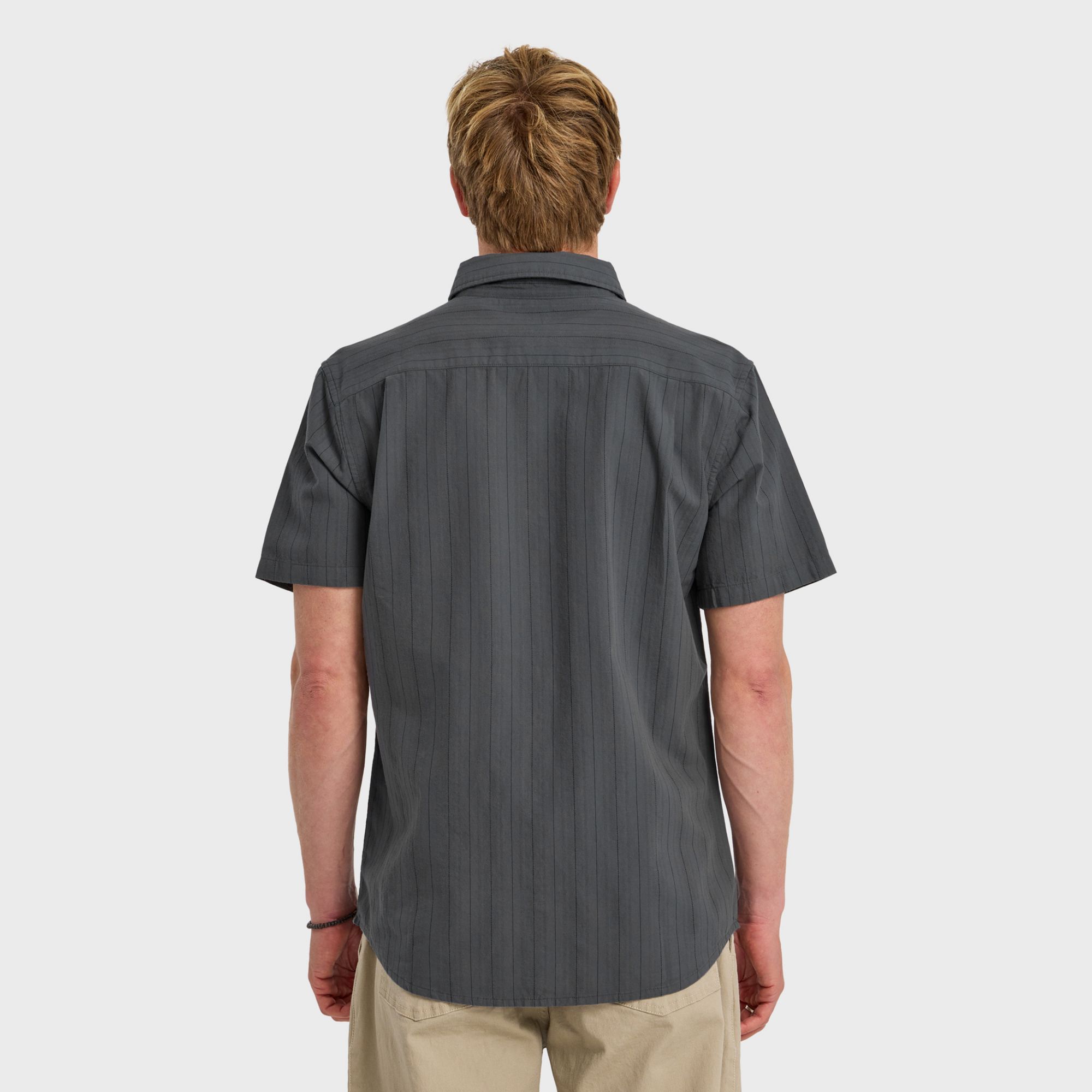 Quiksilver Men's Dobby Stripe Classic Short Sleeve Top product image