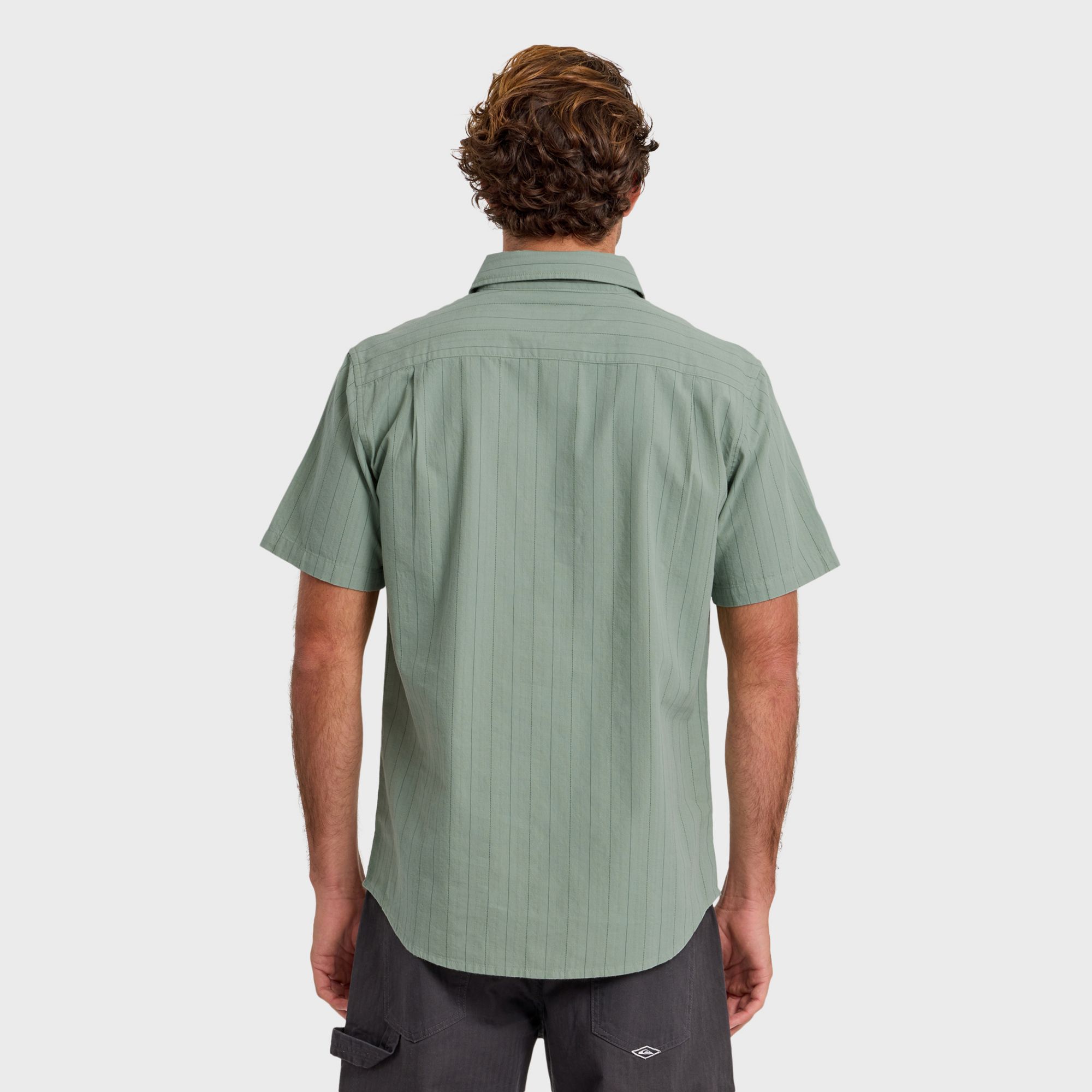 Quiksilver Men's Dobby Stripe Classic Short Sleeve Top product image
